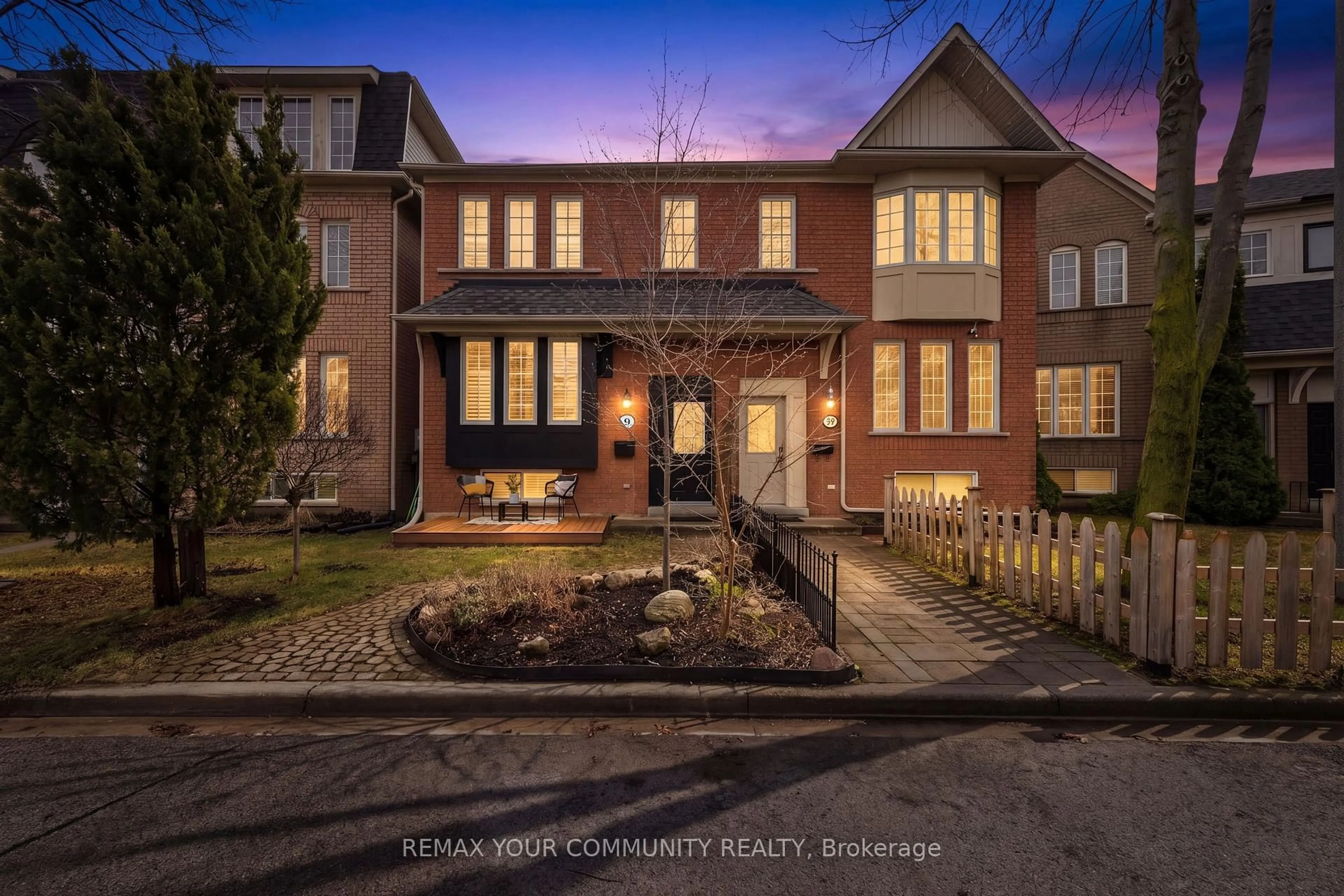 Home with brick exterior material, street for 9 Cannes Circ, Toronto Ontario M6N 5C9
