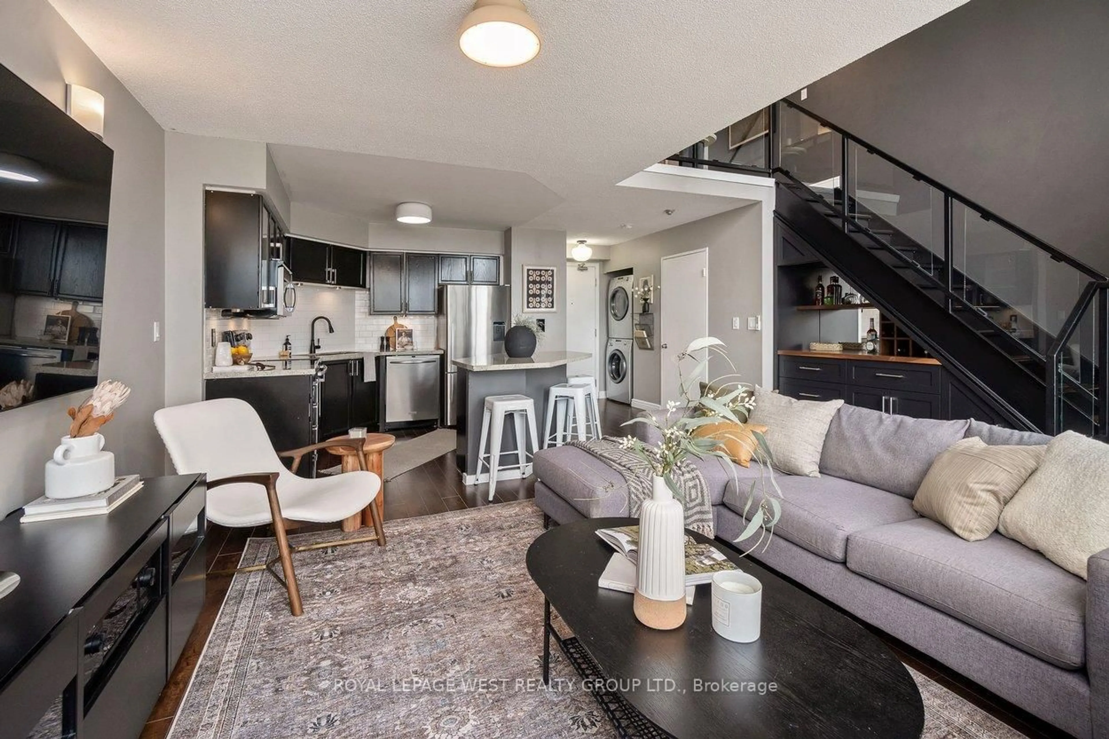Open concept kitchen, unknown for 250 Manitoba St #630, Toronto Ontario M8Y 4G8
