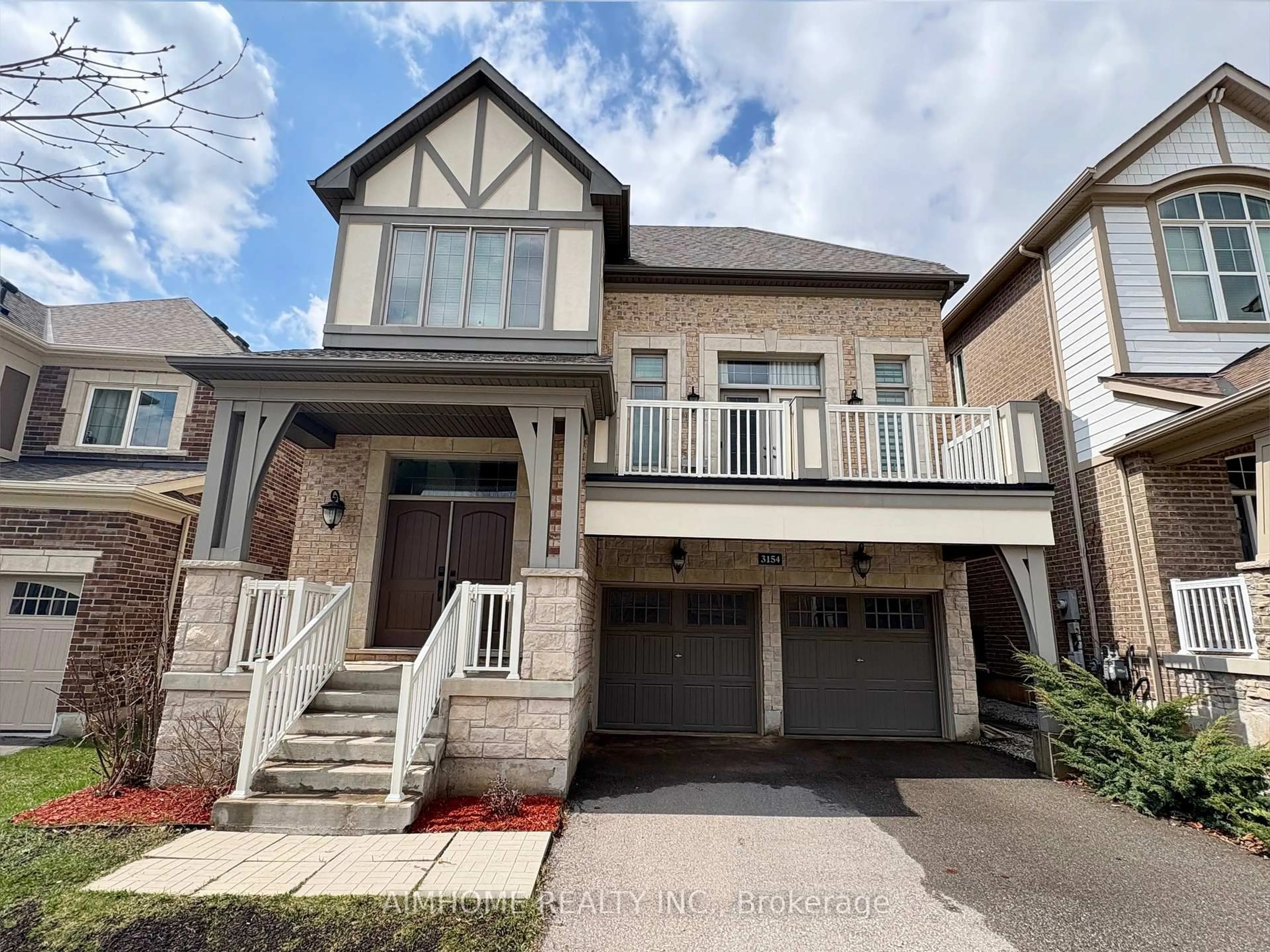 Home with brick exterior material, street for 3154 Carding Mill Tr, Oakville Ontario L6M 0Z5