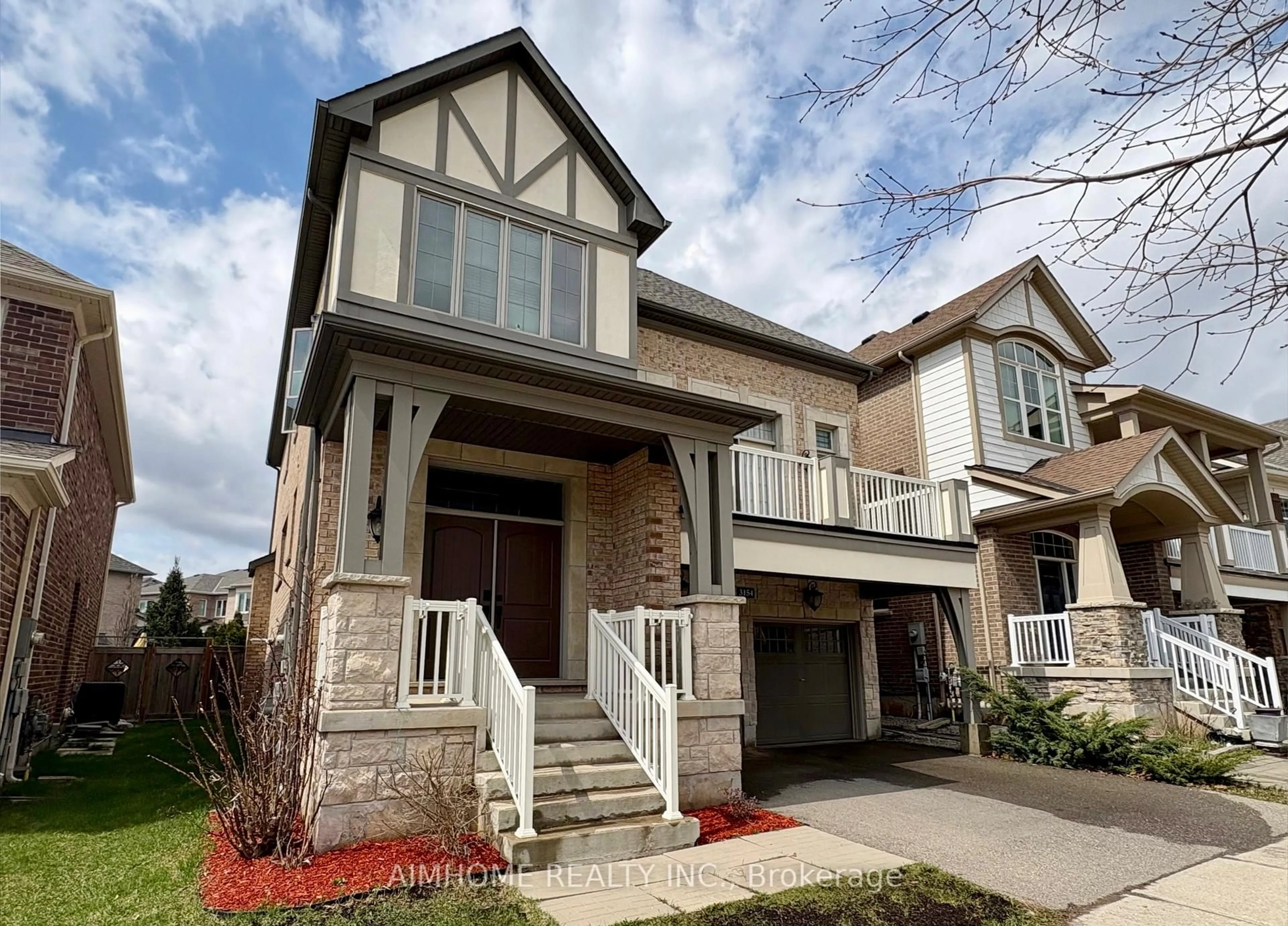 Home with brick exterior material, street for 3154 Carding Mill Tr, Oakville Ontario L6M 0Z5