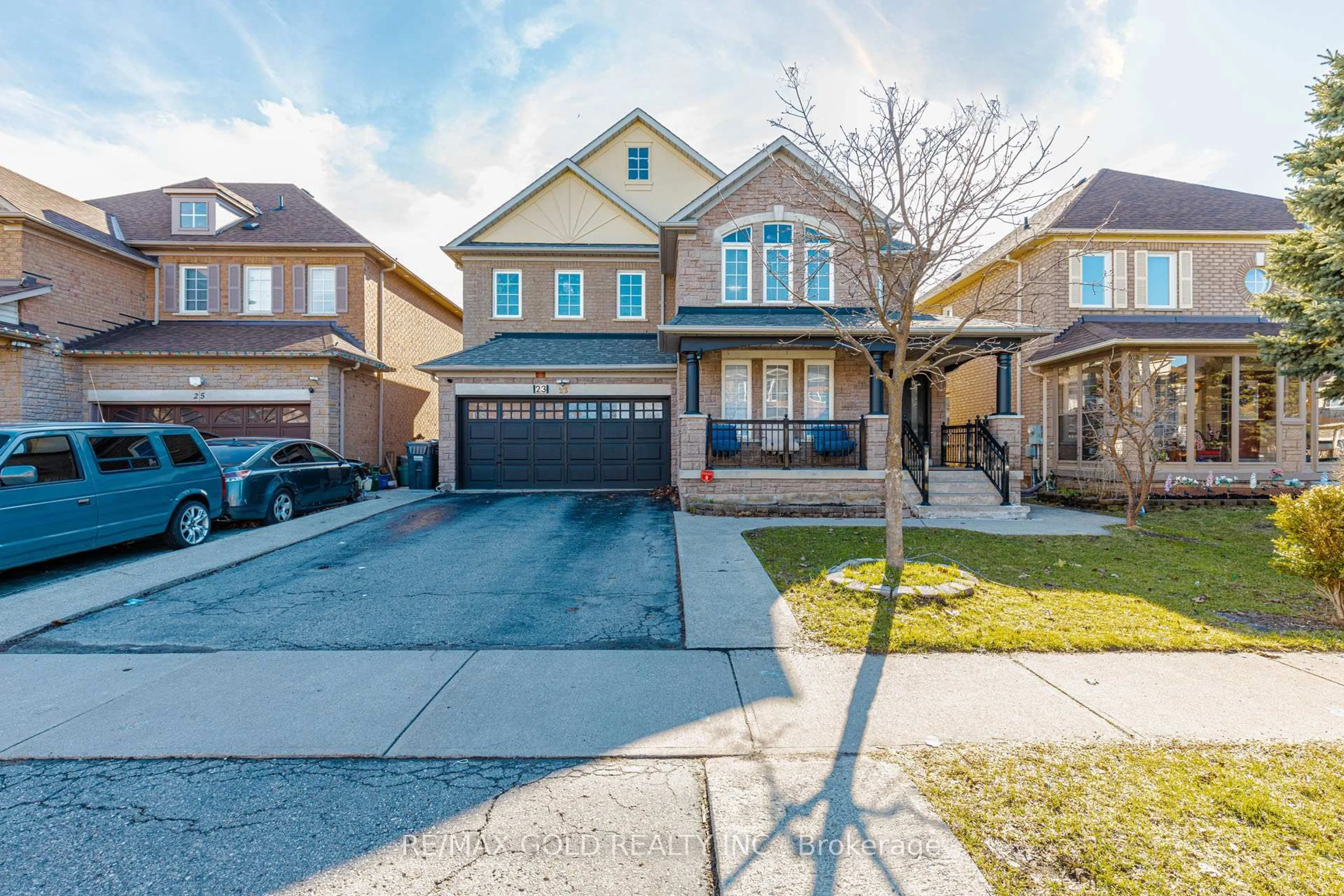 Home with brick exterior material, street for 23 Wild Indigo Cres, Brampton Ontario L6R 2J9