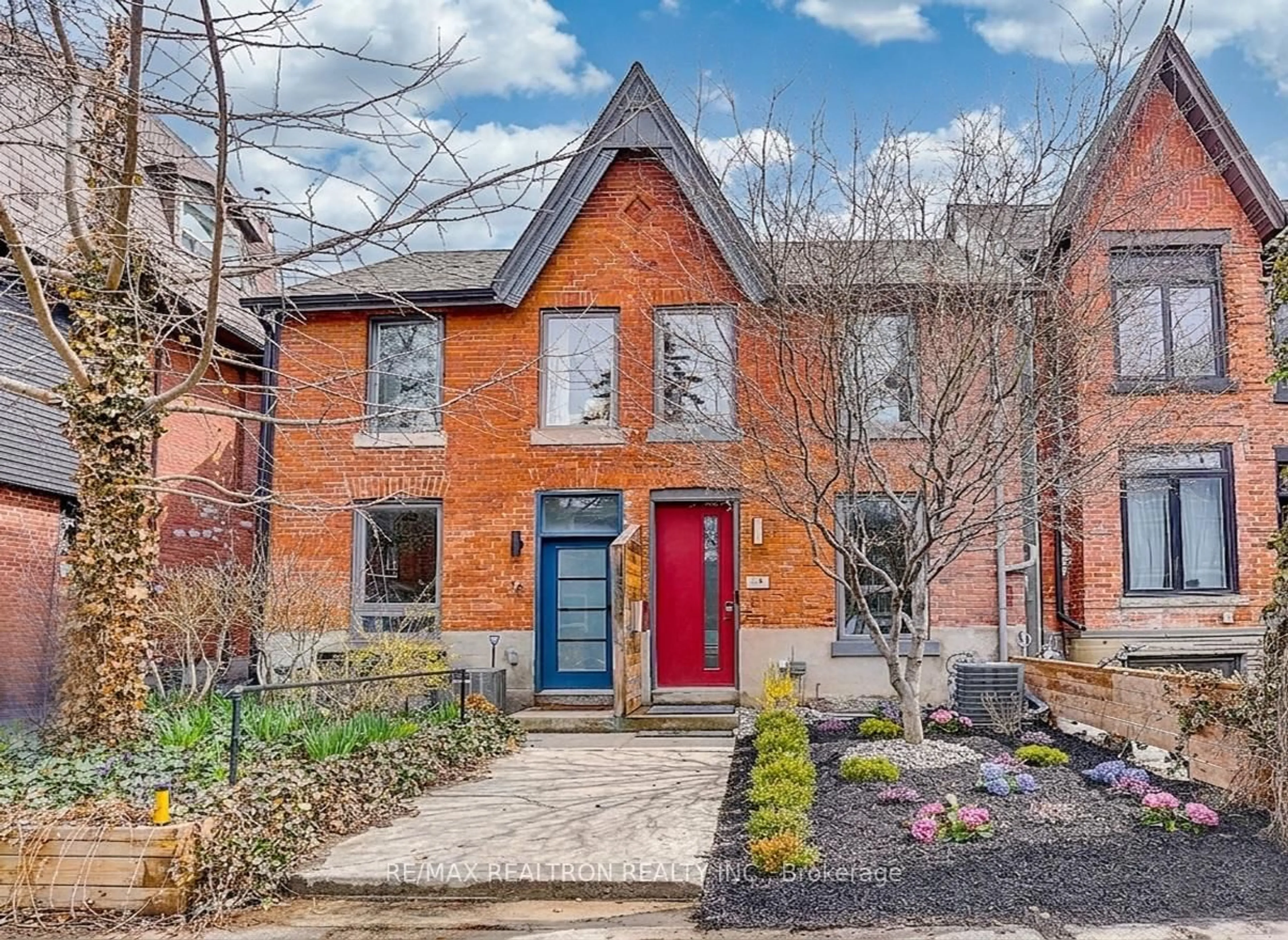Home with brick exterior material, street for 14 Marion St, Toronto Ontario M6R 1E5