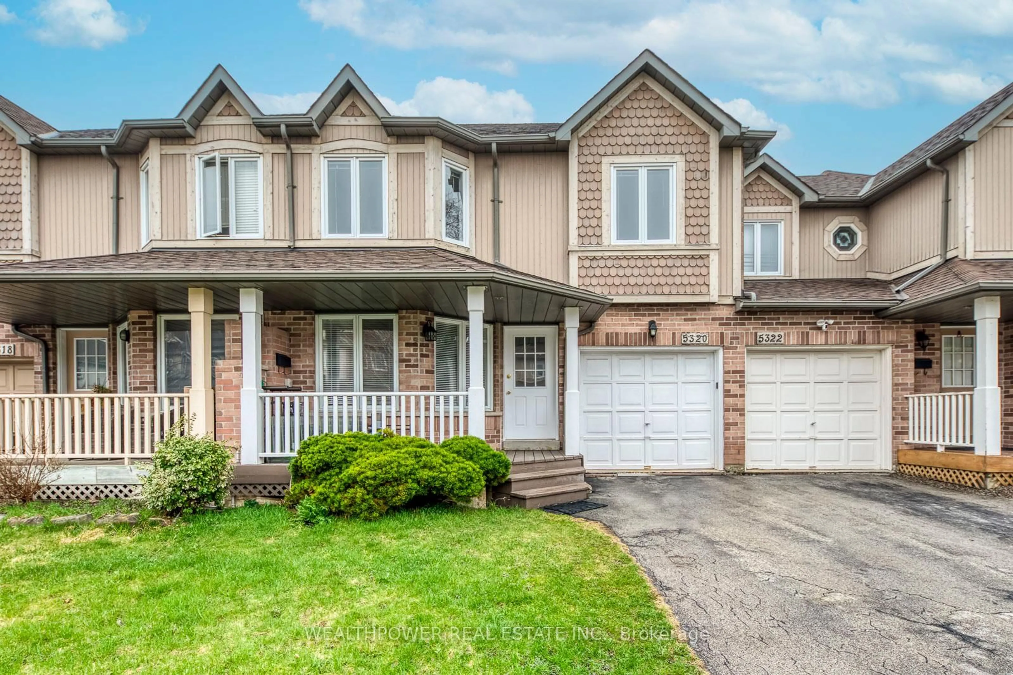 Home with brick exterior material, street for 5320 Bushelgrove Circ, Mississauga Ontario L5M 6C6