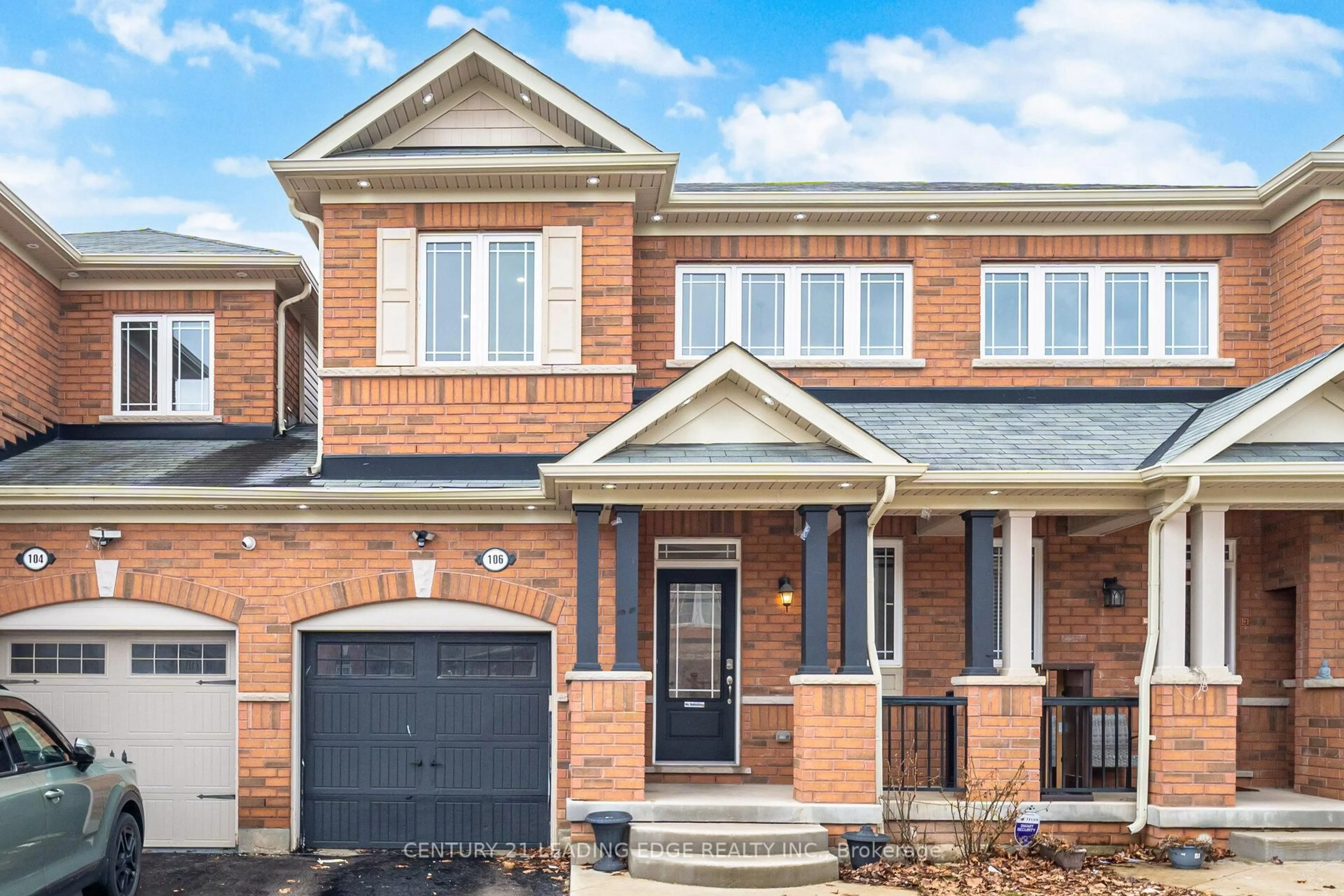 Home with brick exterior material, street for 106 Kempenfelt Tr, Brampton Ontario L7A 0Z9