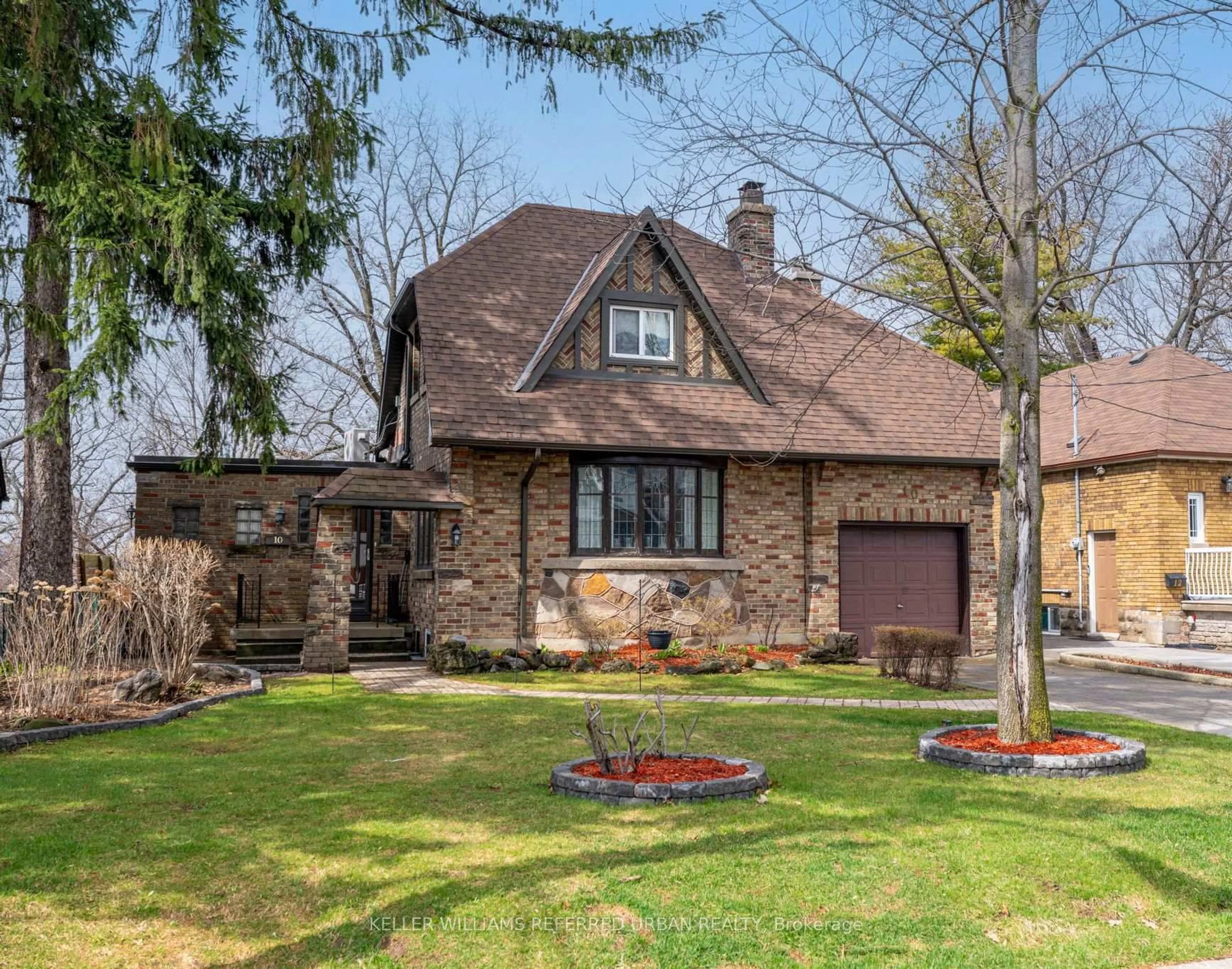 Home with brick exterior material, street for 10 Landour Ave, Toronto Ontario M6M 4J4