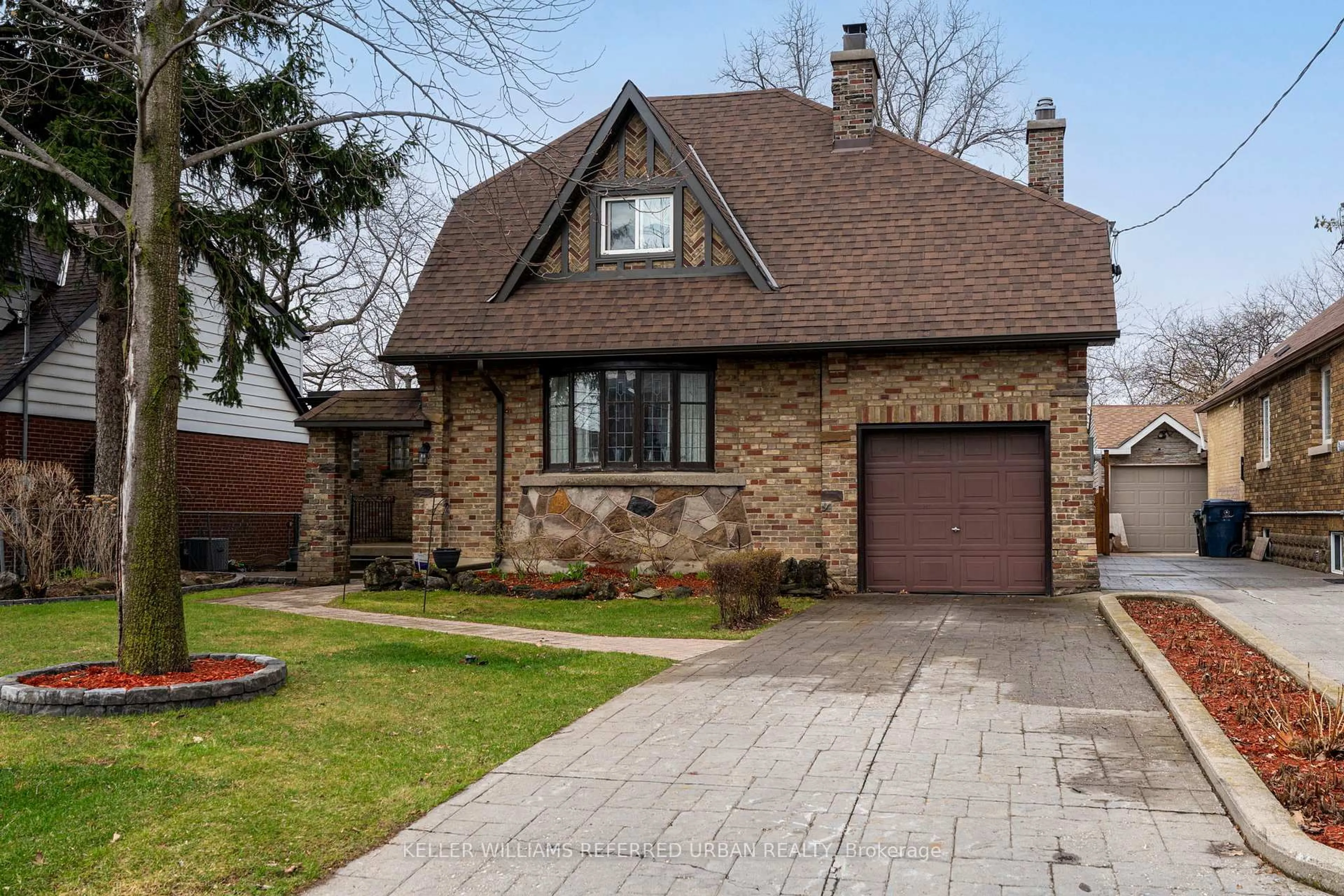 Home with brick exterior material, street for 10 Landour Ave, Toronto Ontario M6M 4J4
