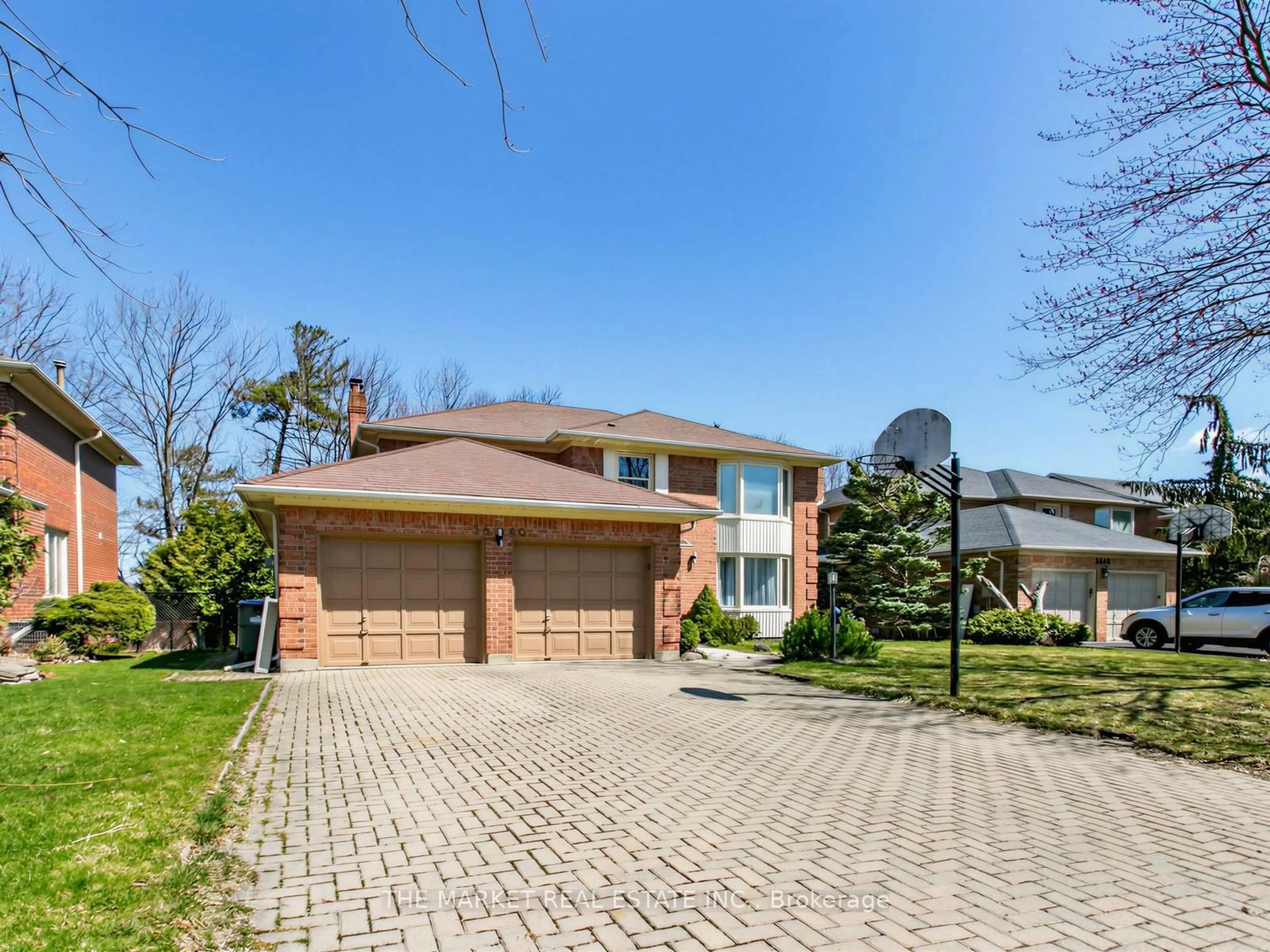Home with brick exterior material, street for 3840 Promontory Cres, Mississauga Ontario L5L 3M2