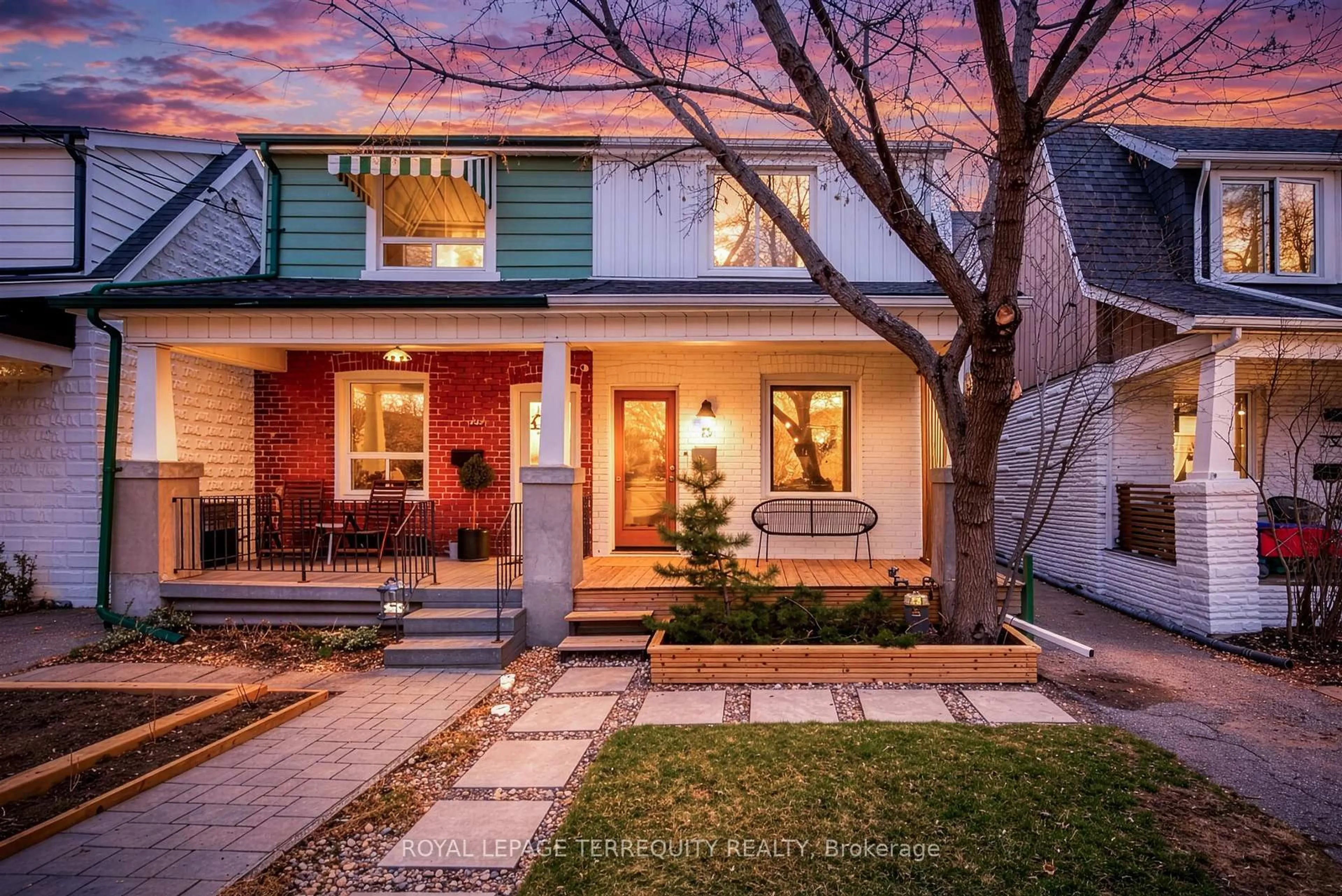 Home with brick exterior material, street for 75 Priscilla Ave, Toronto Ontario M6S 3W4