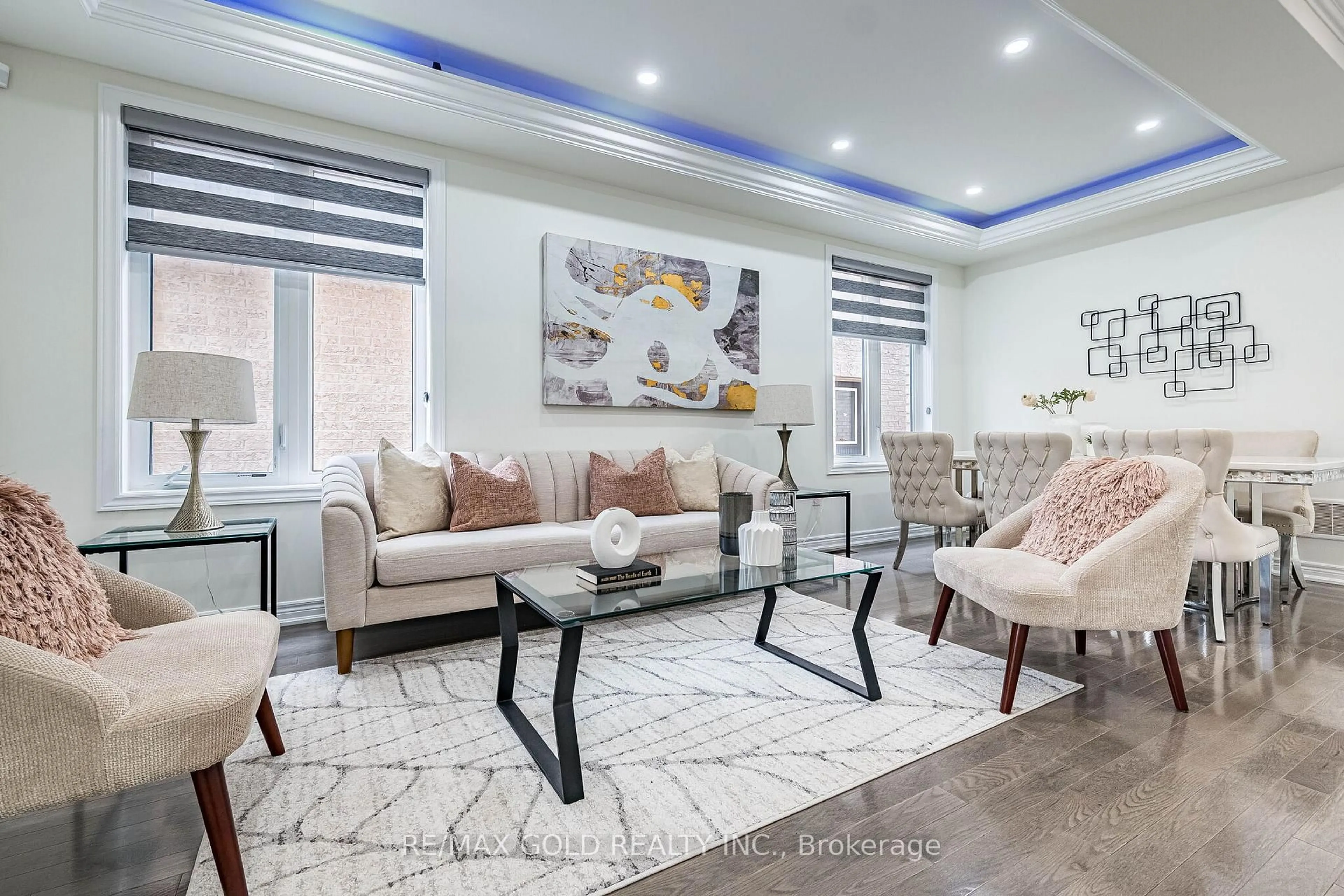 Living room with furniture, unknown for 6 Agosto St, Brampton Ontario L7A 5B1