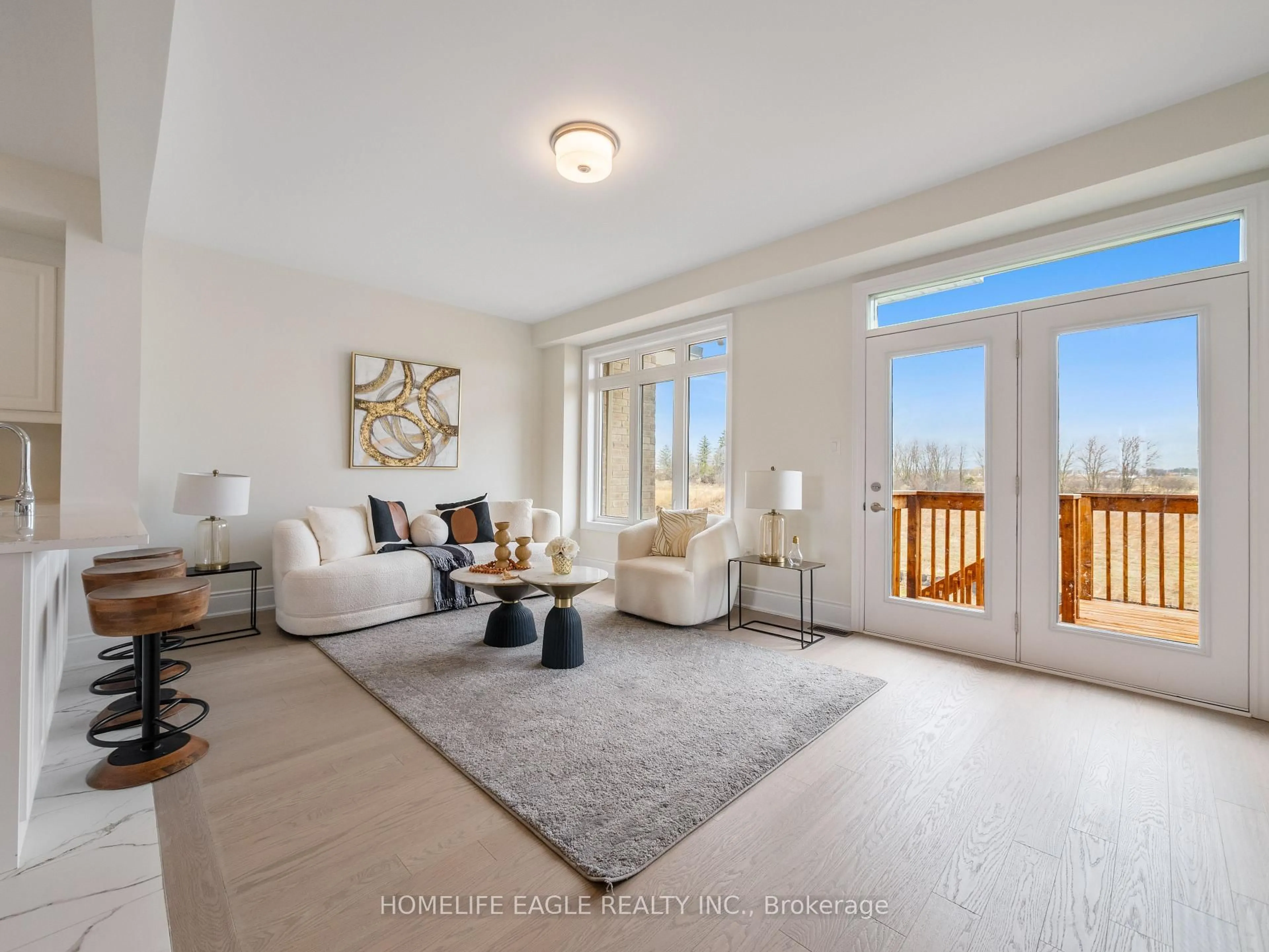 Living room with furniture, unknown for 34 Foxsparrow Rd, Brampton Ontario L6R 4E1