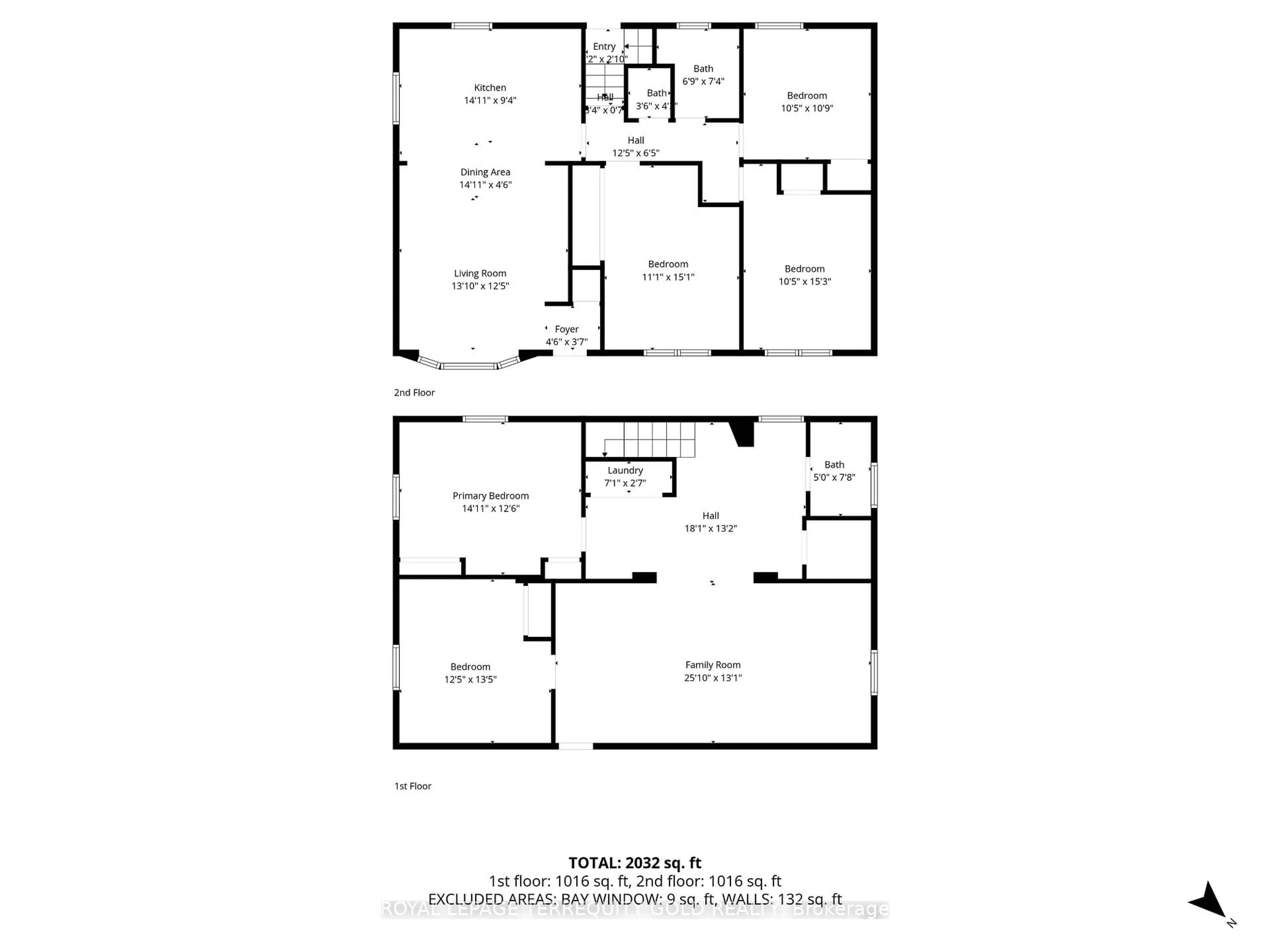 Floor plan for 1124 Kent Ave, Oakville Ontario L6H 1Z8
