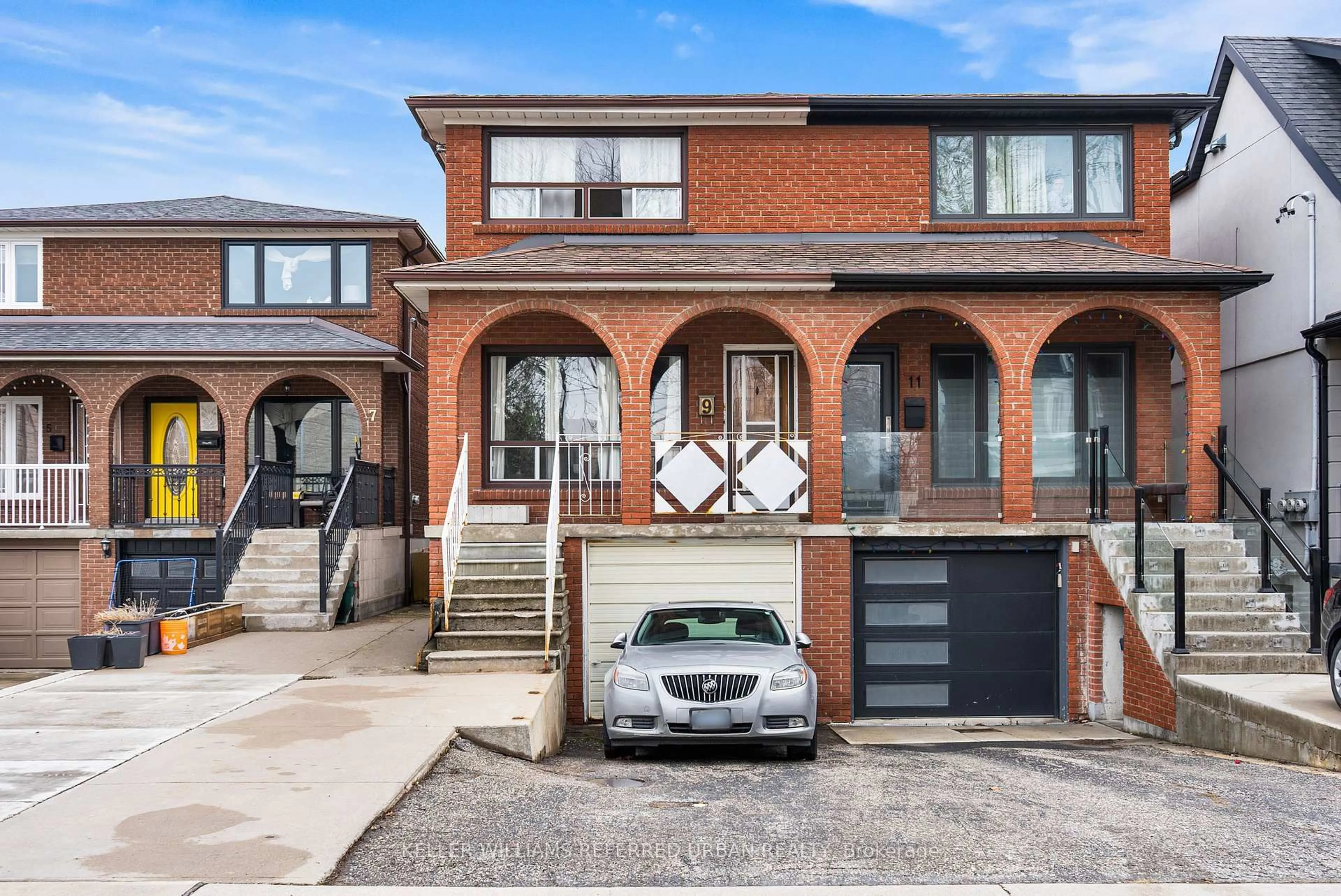Home with brick exterior material, street for 9 Exeter St, Toronto Ontario M6N 1G3