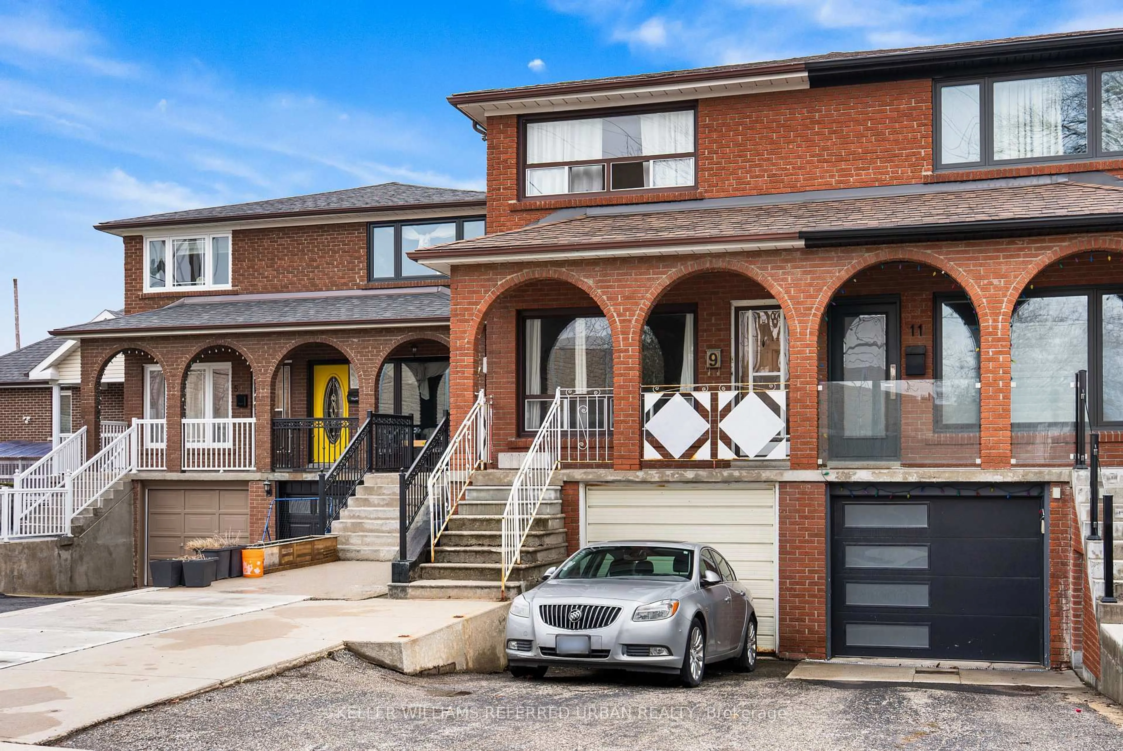 Home with brick exterior material, street for 9 Exeter St, Toronto Ontario M6N 1G3