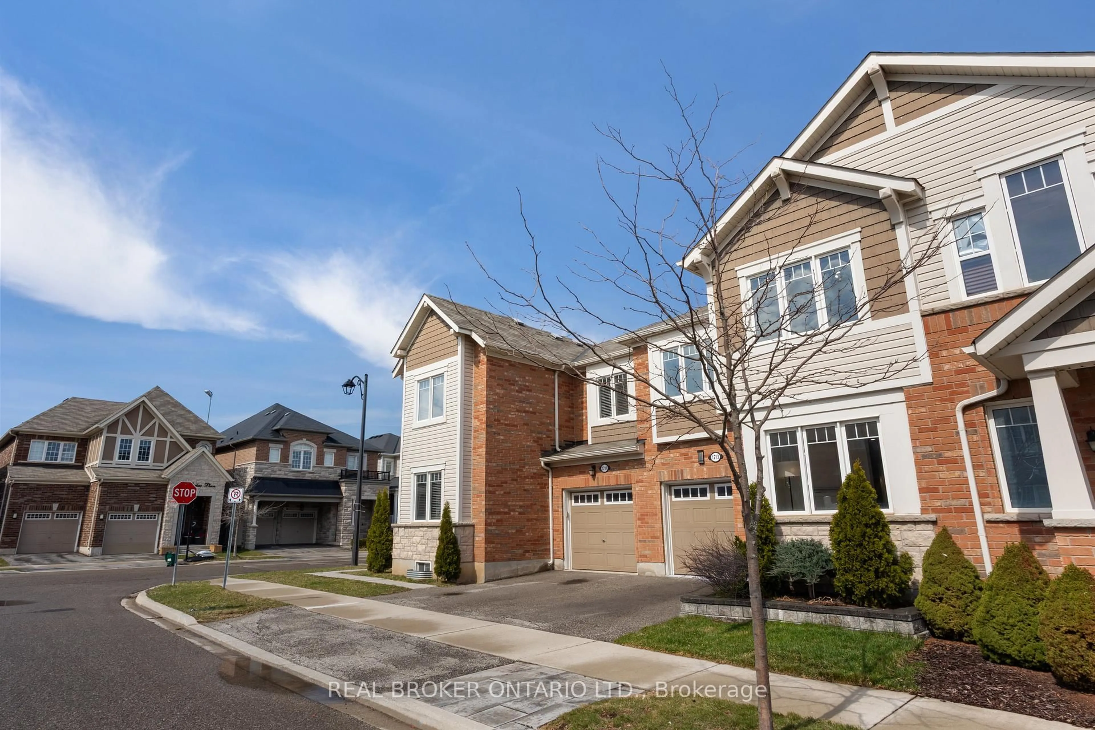 Home with brick exterior material, street for 1213 Mulroney Hts, Milton Ontario L9E 1B9