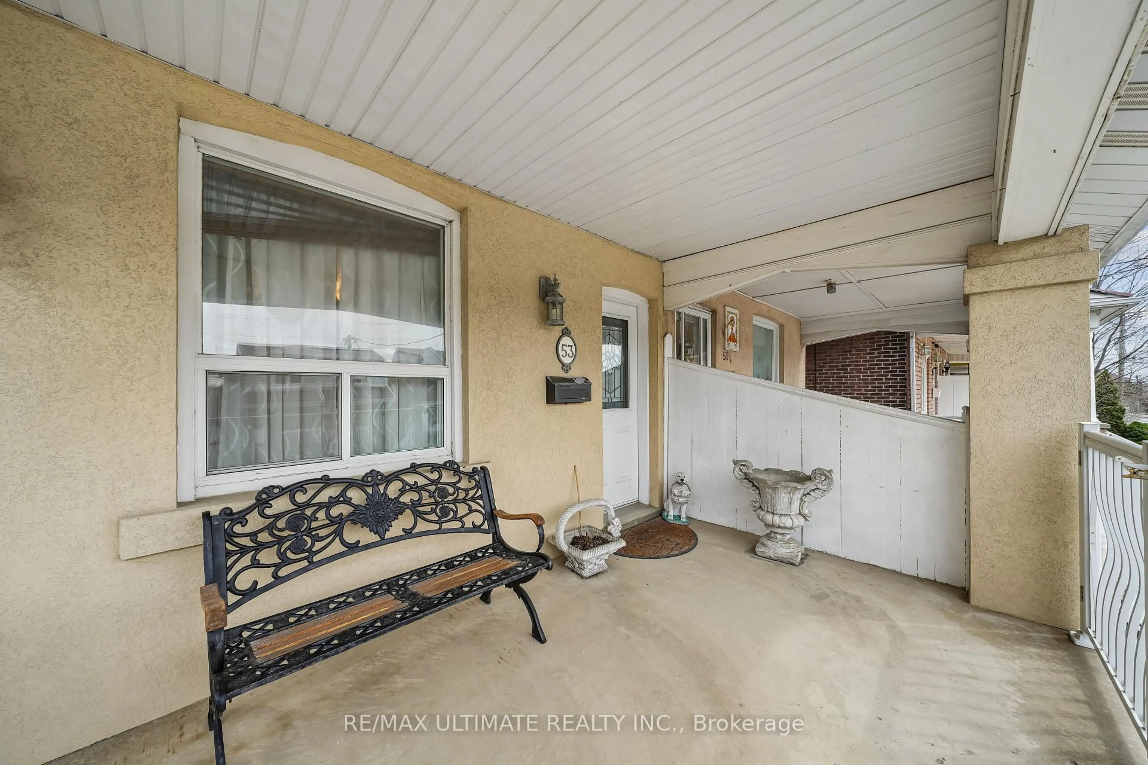 Patio, street for 53 Gilbert Ave, Toronto Ontario M6E 4W2