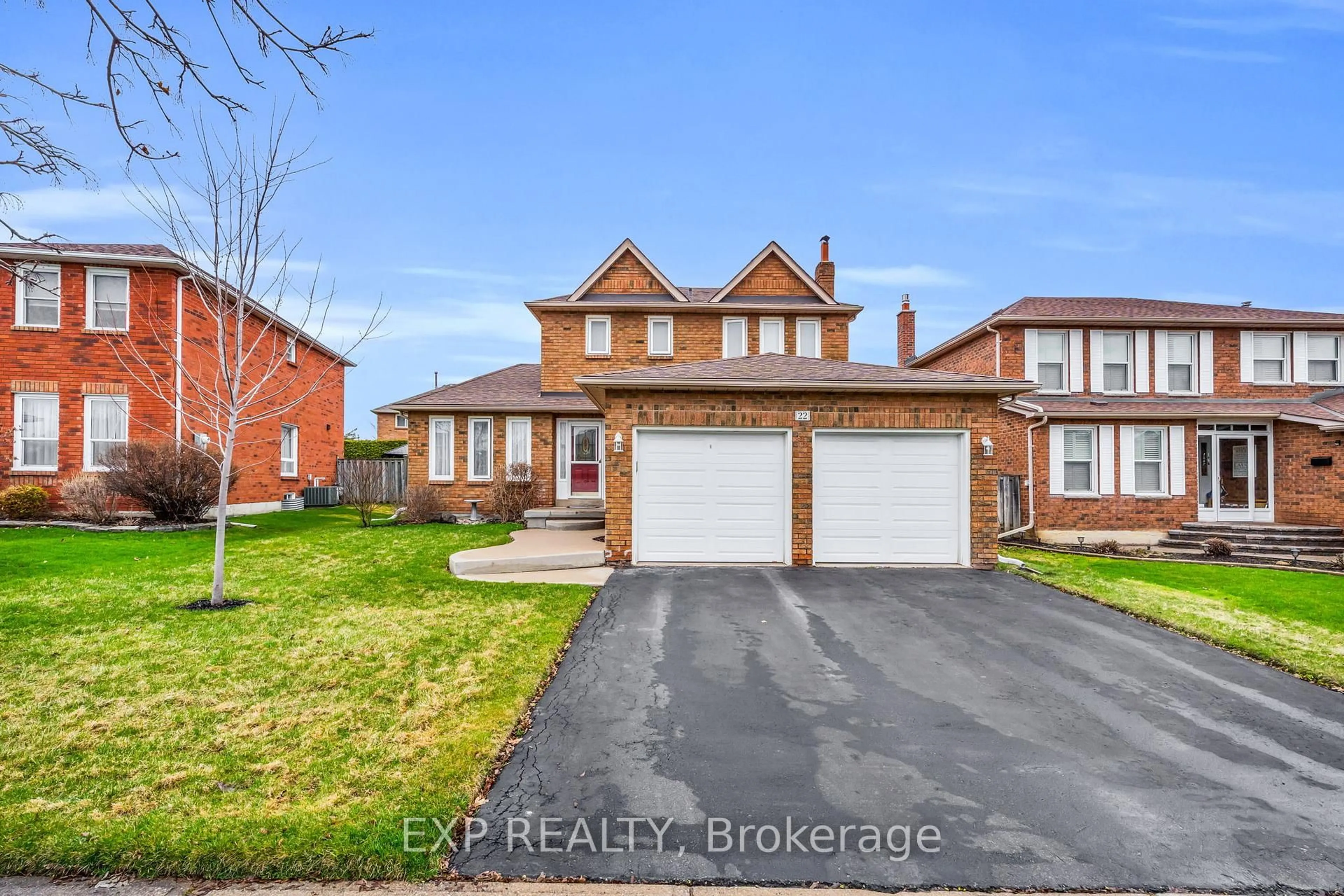 Home with brick exterior material, street for 22 Bristol Ave, Brampton Ontario L6X 2B3