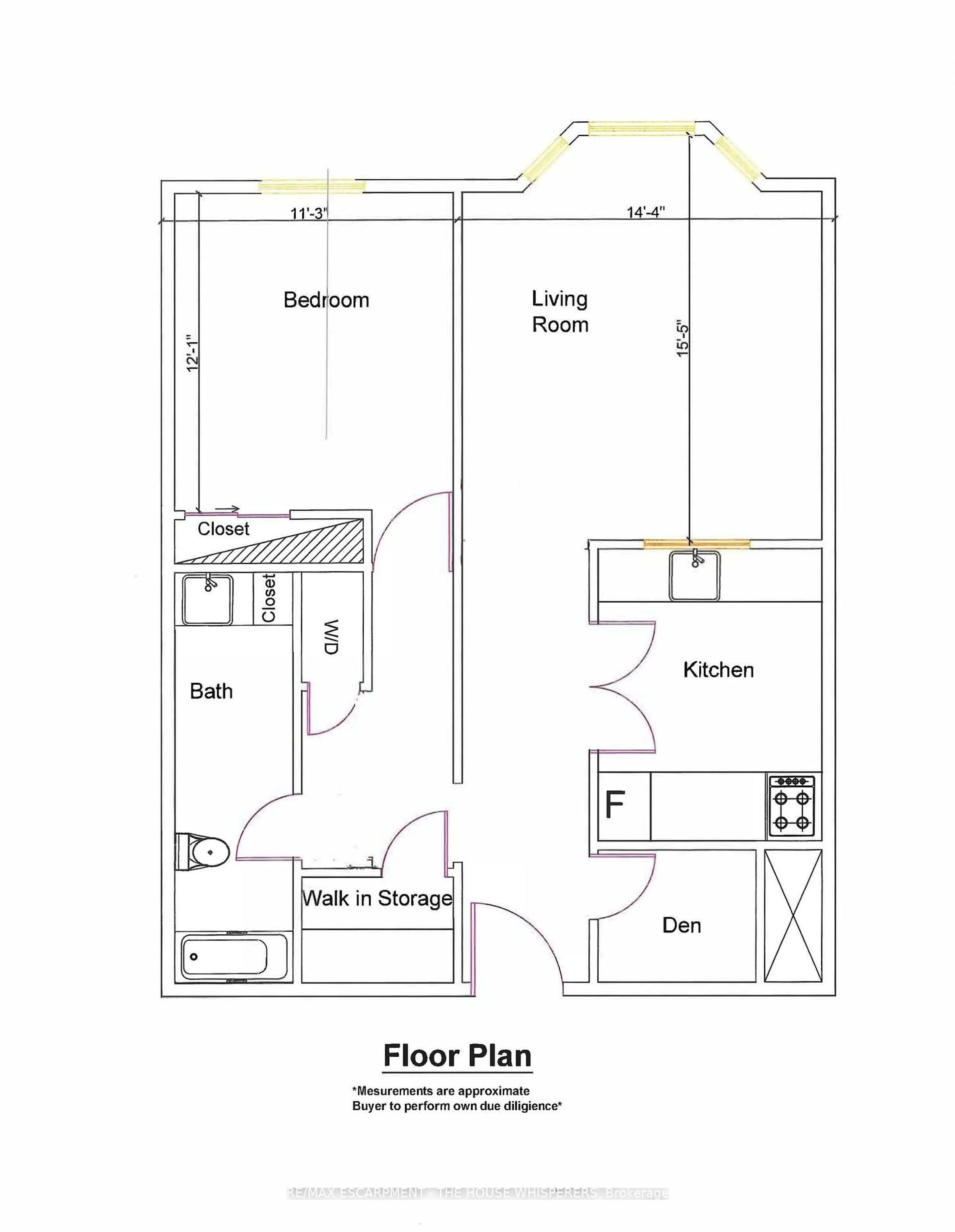 Floor plan for 100 Millside Dr #701, Milton Ontario L9T 5E2