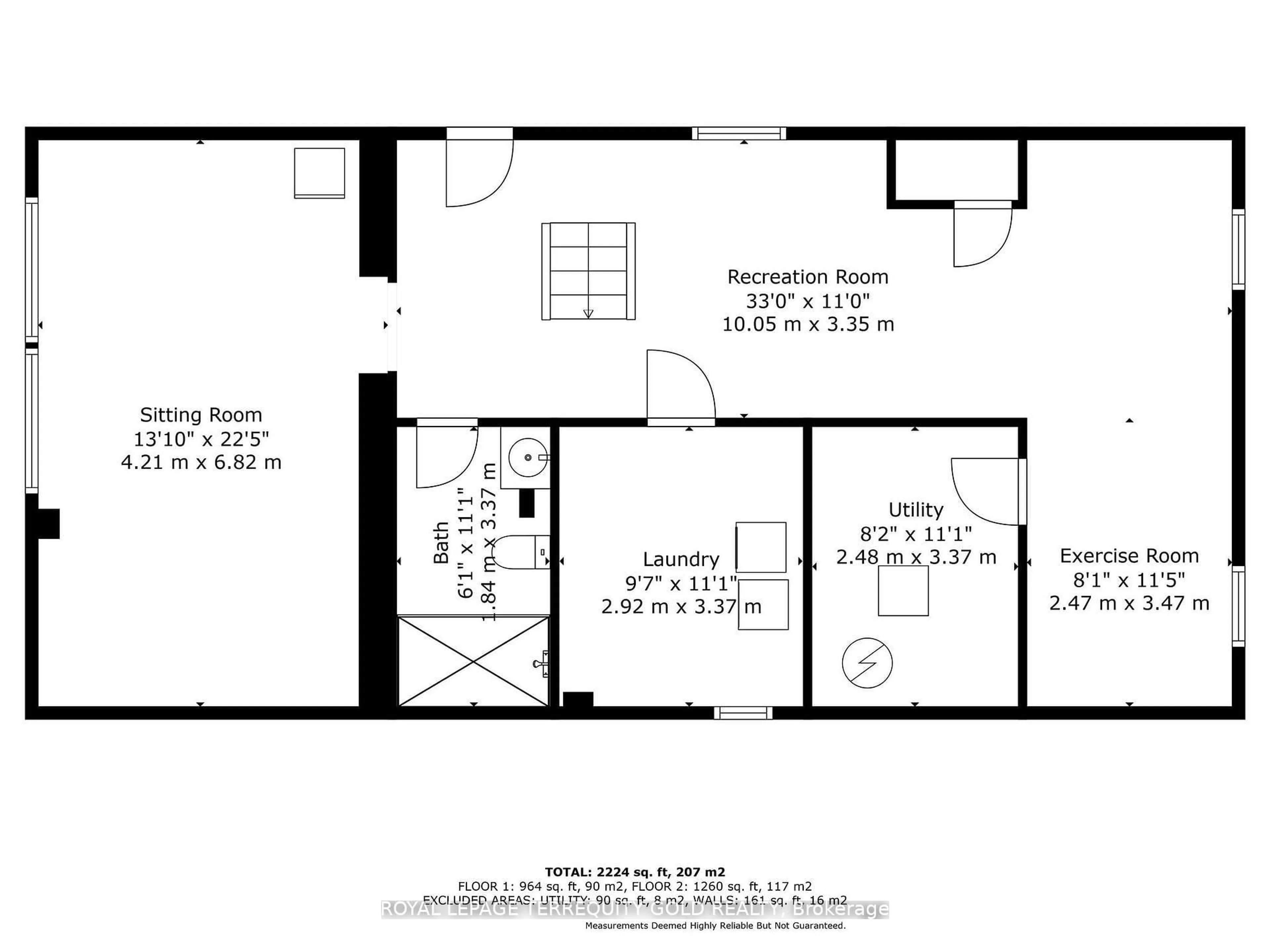 Floor plan for 327 River Side Dr, Oakville Ontario L6K 3N3