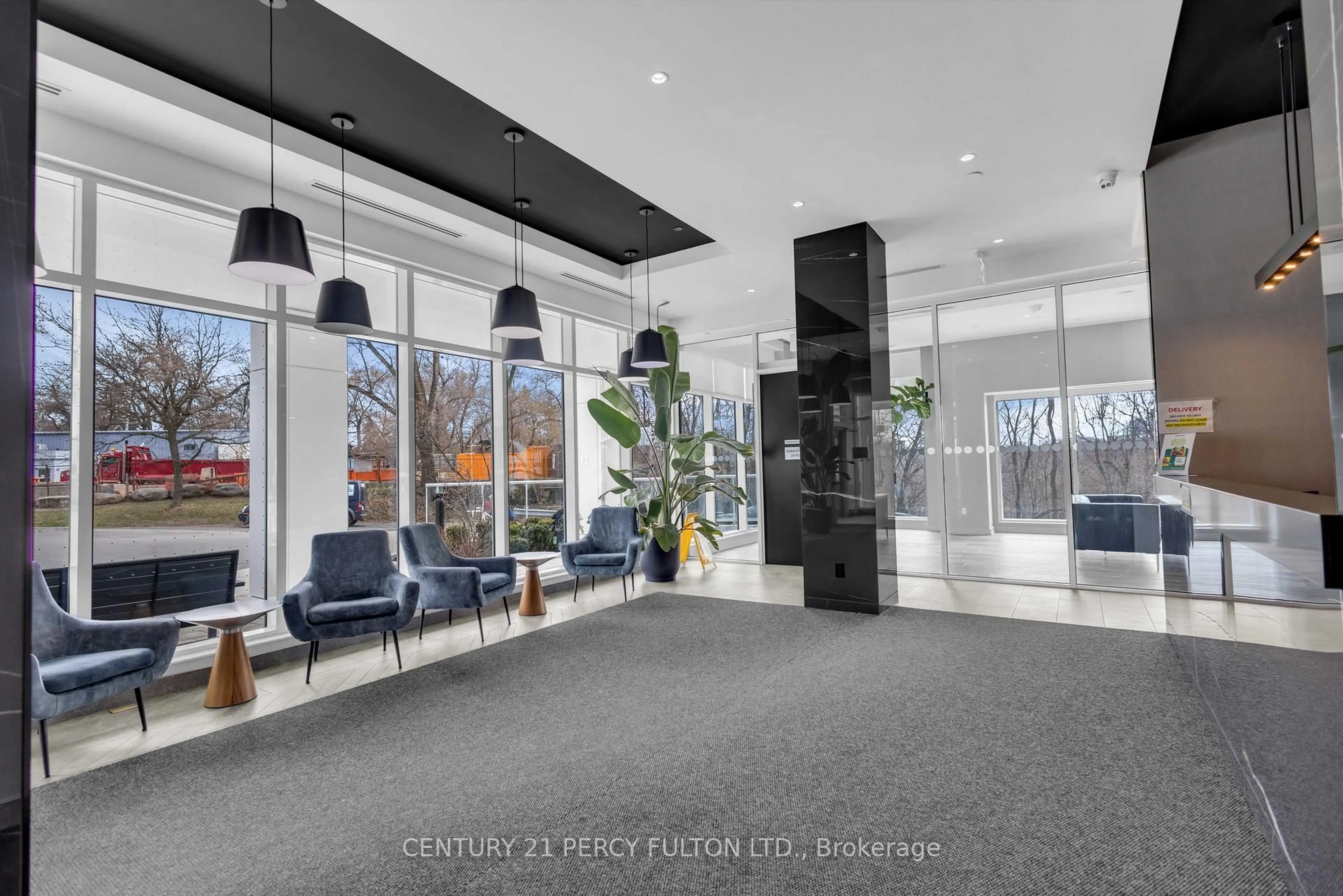 Indoor foyer for 10 Wilby Cres #1704, Toronto Ontario M9N 1E5