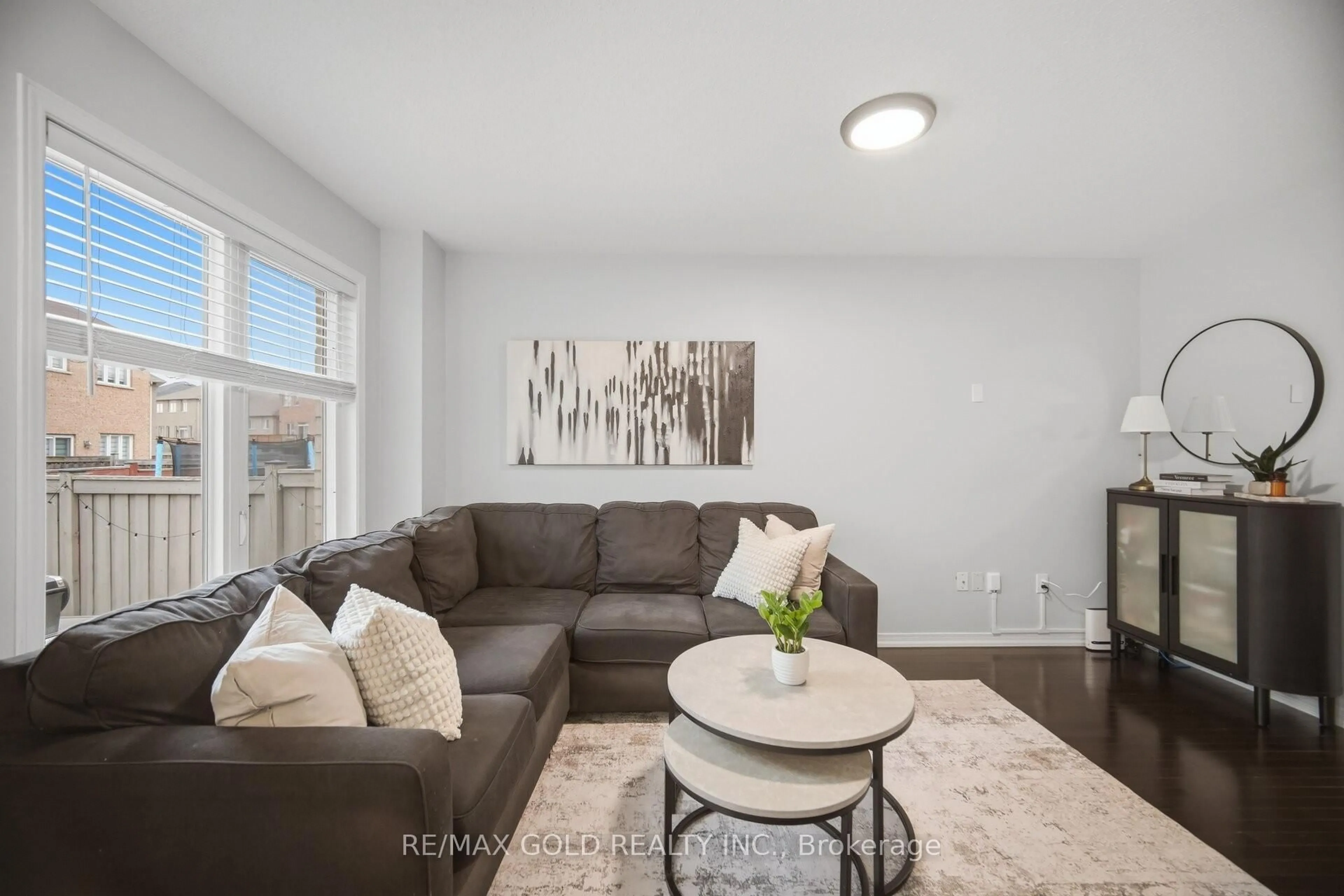 Living room with furniture, unknown for 80 Pomell Tr, Brampton Ontario L6P 3L6