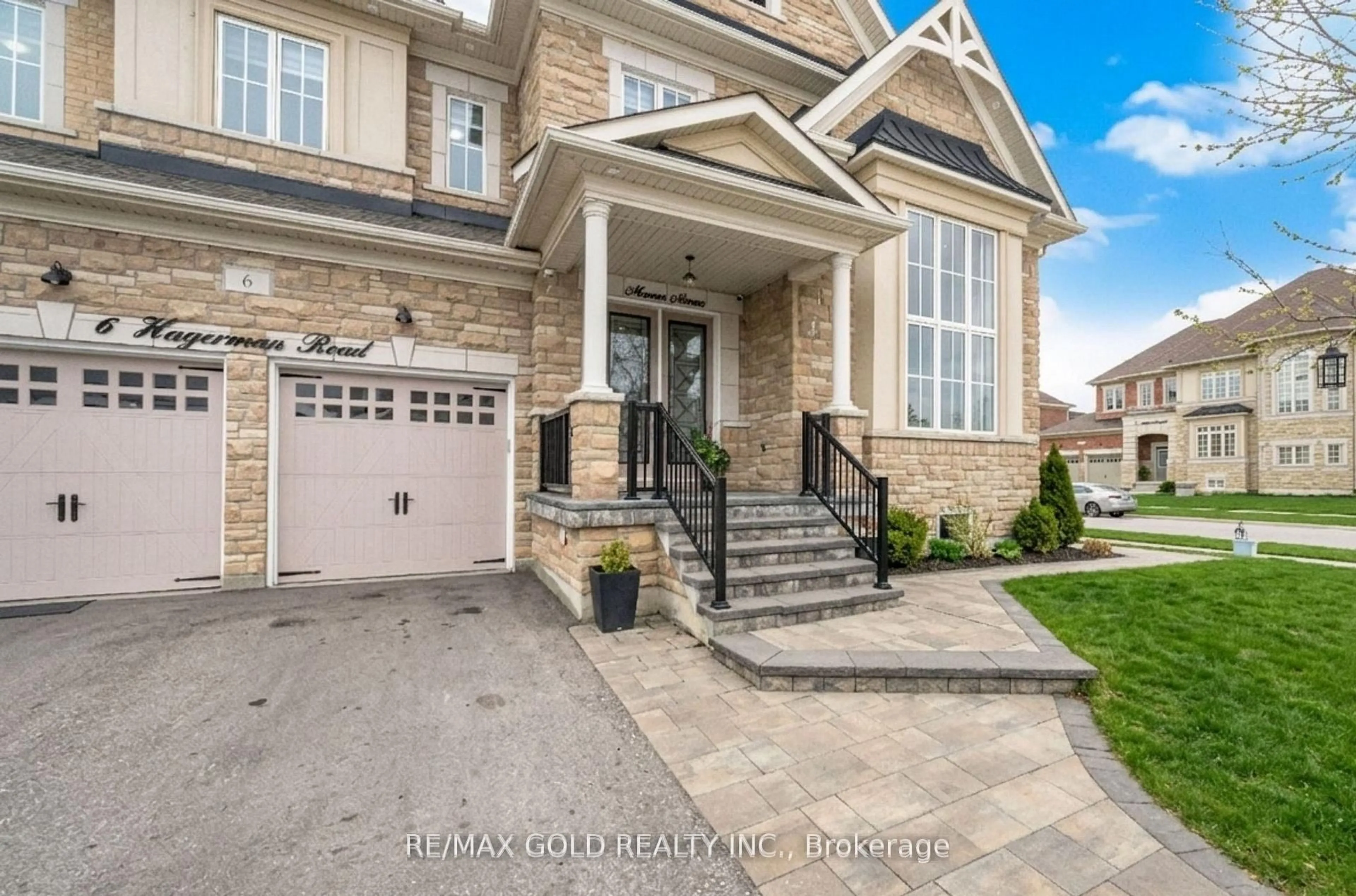 Home with brick exterior material, street for 6 Hagerman Rd, Brampton Ontario L6P 4C1