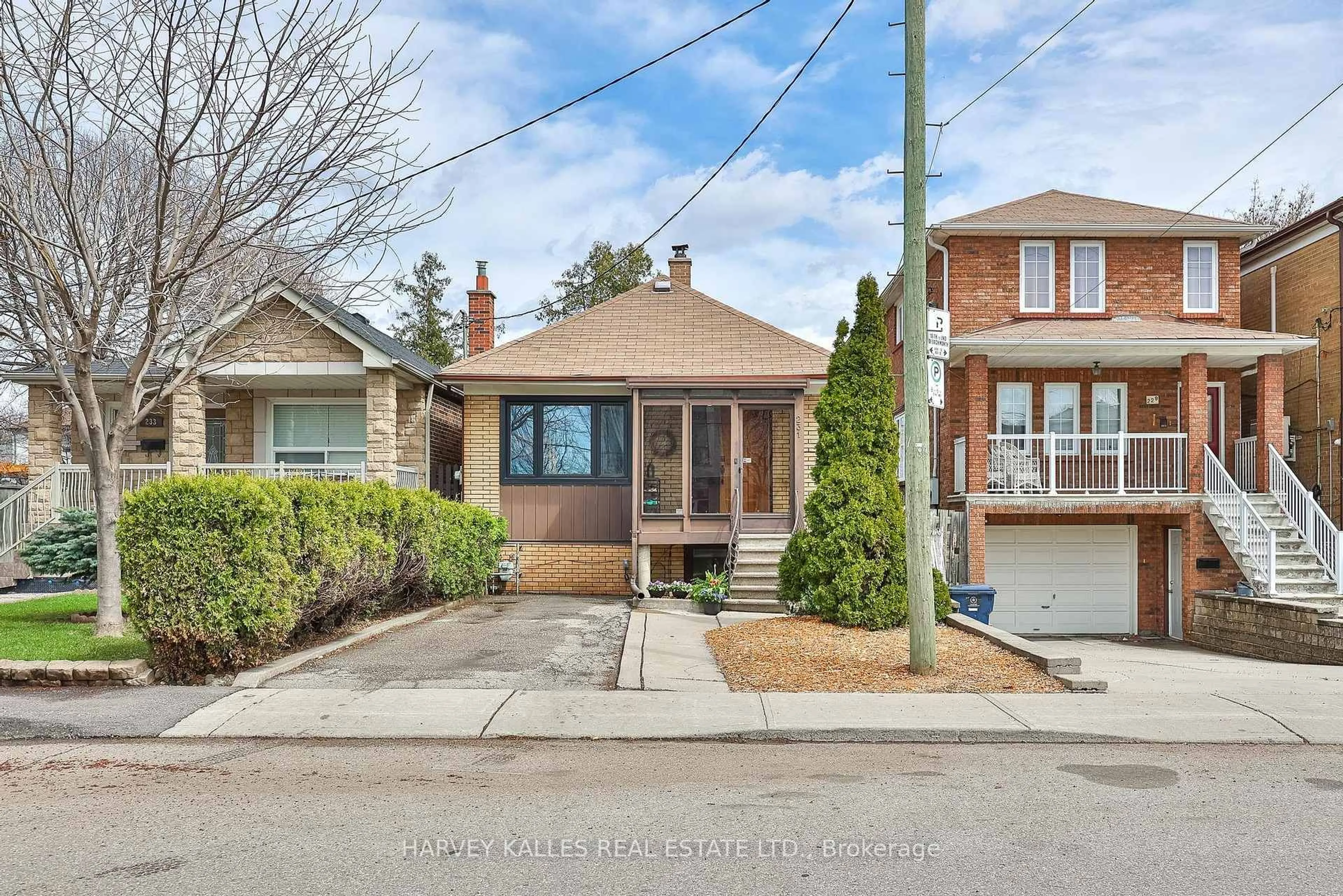 Home with brick exterior material, street for 231 Bicknell Ave, Toronto Ontario M6M 4H2