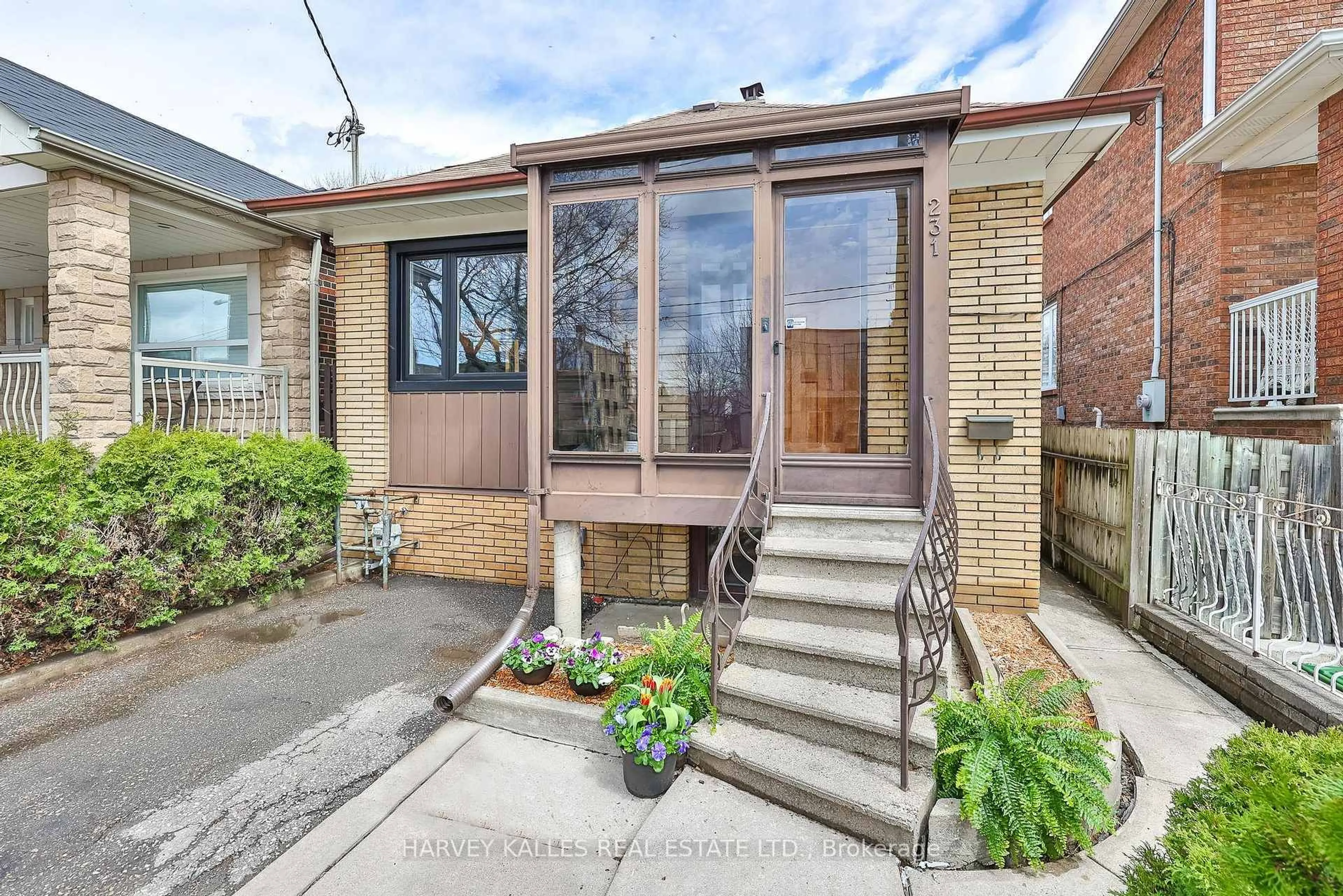 Home with brick exterior material, street for 231 Bicknell Ave, Toronto Ontario M6M 4H2