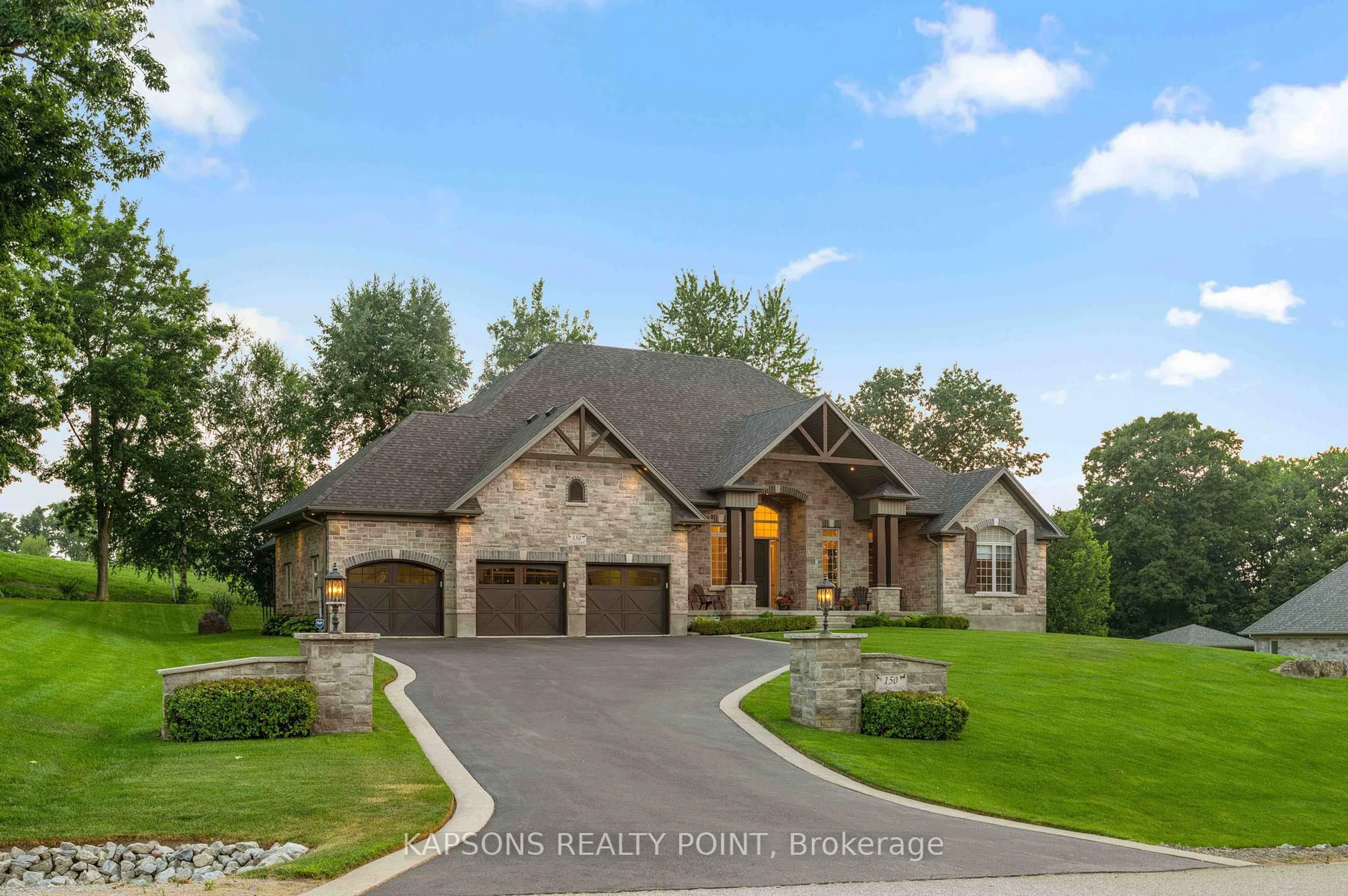 Home with brick exterior material, water/lake/river/ocean view for 150 Stokes Tr, Milton Ontario L0P 1B0