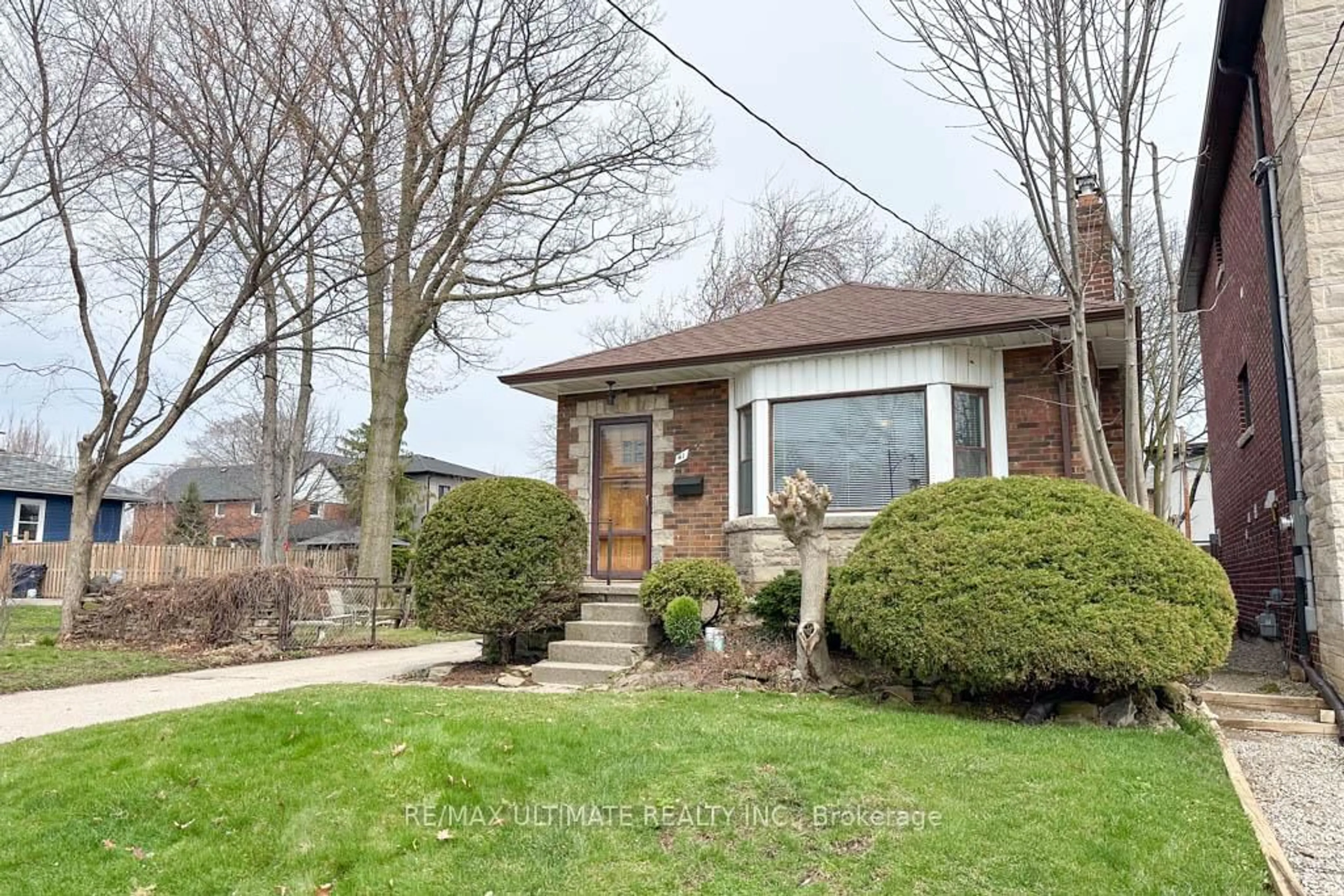 Home with brick exterior material, street for 41 Thirty Third St, Toronto Ontario M8W 3H2
