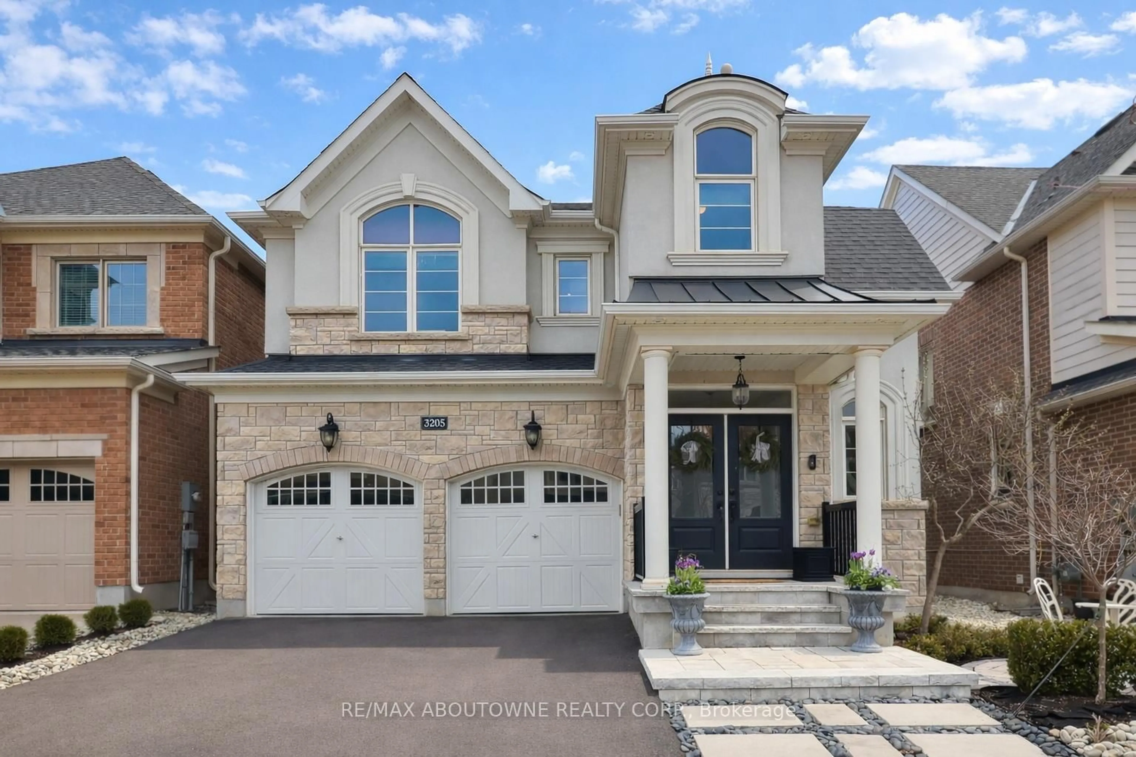 Home with brick exterior material, street for 3205 Violet Gdns, Oakville Ontario L6M 1L5