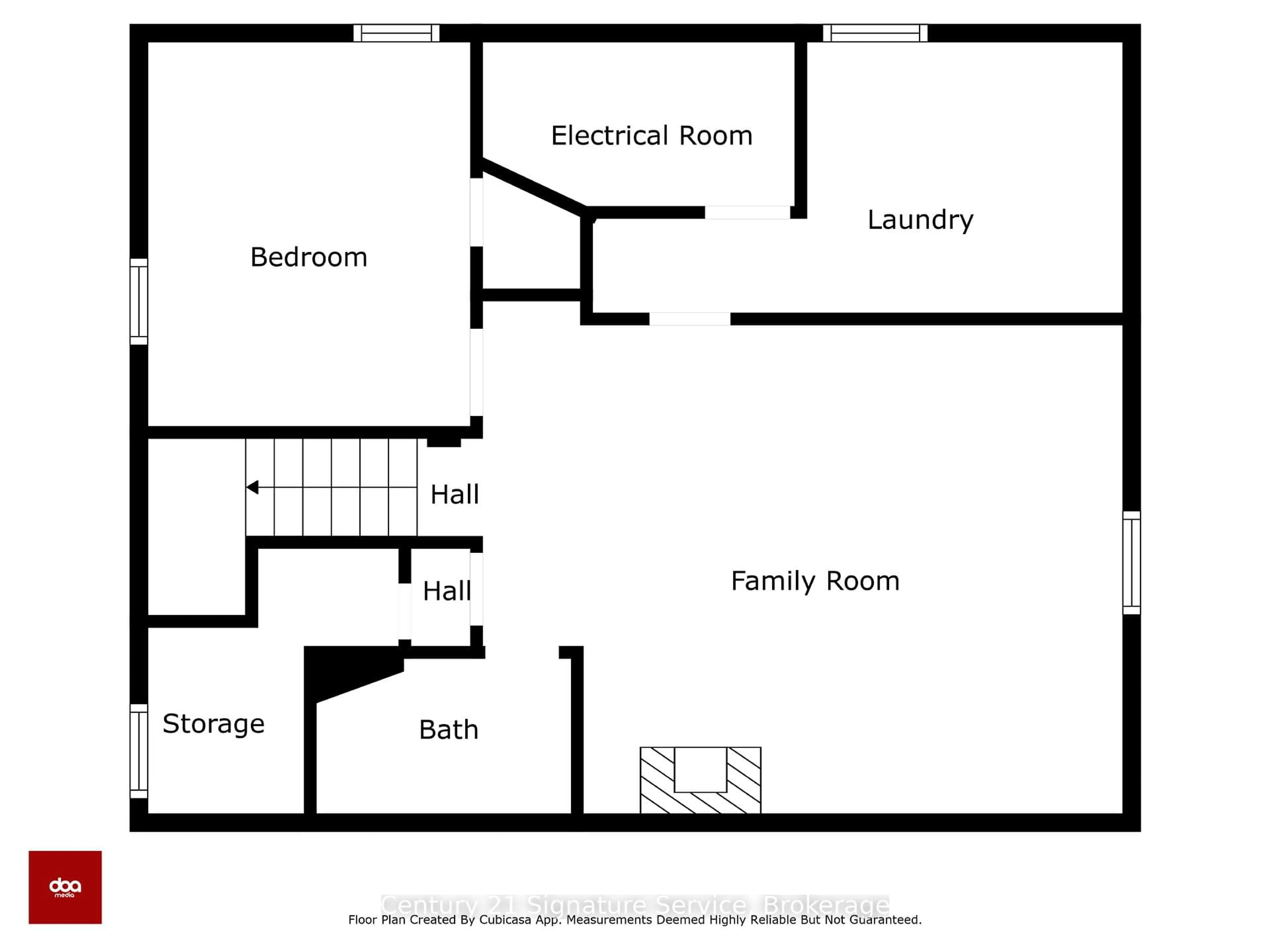 Floor plan for 33 McIntosh Ave, Toronto Ontario M8Y 3E1