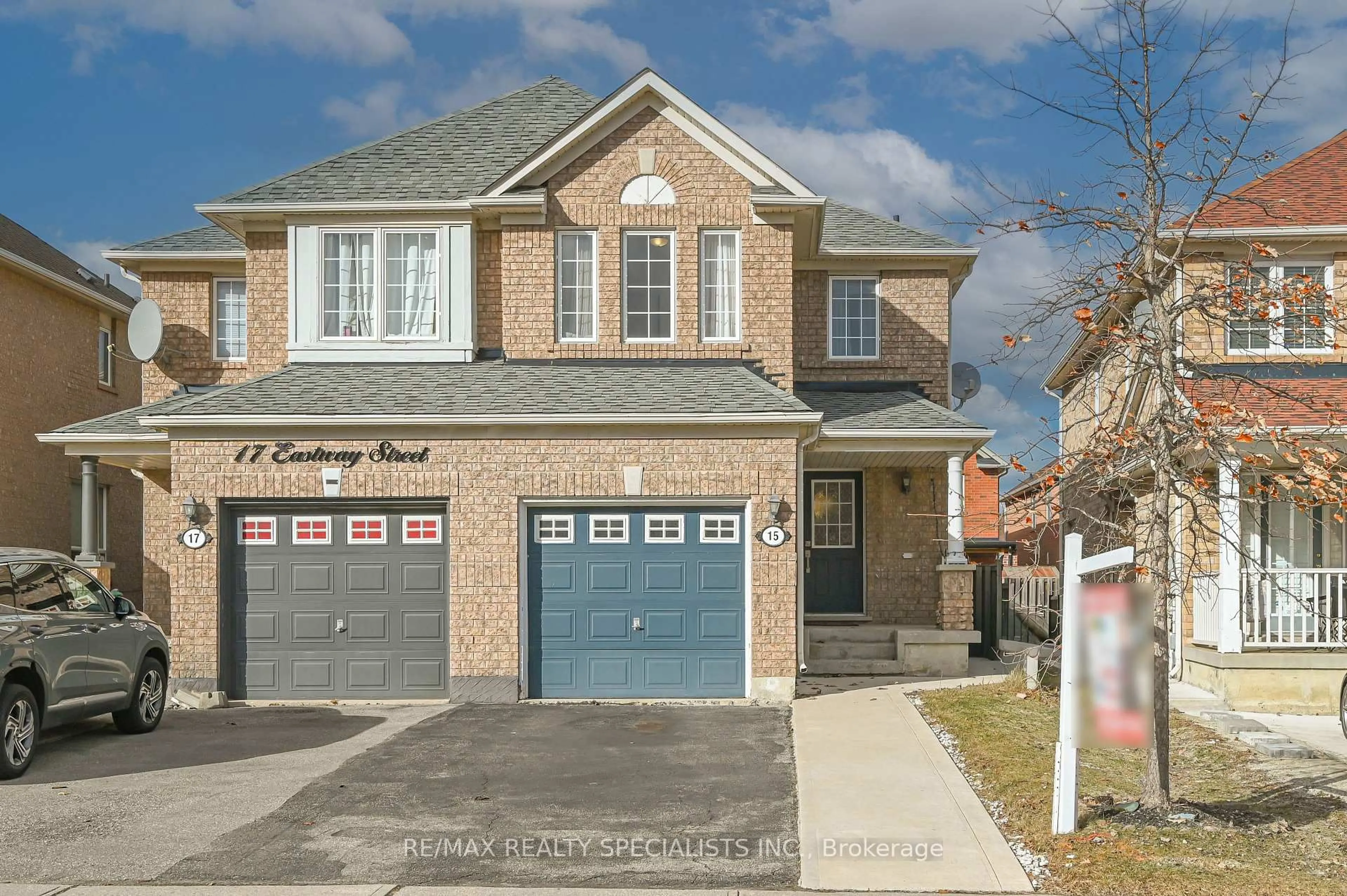 Home with brick exterior material, street for 15 Eastway St, Brampton Ontario L6S 6L8