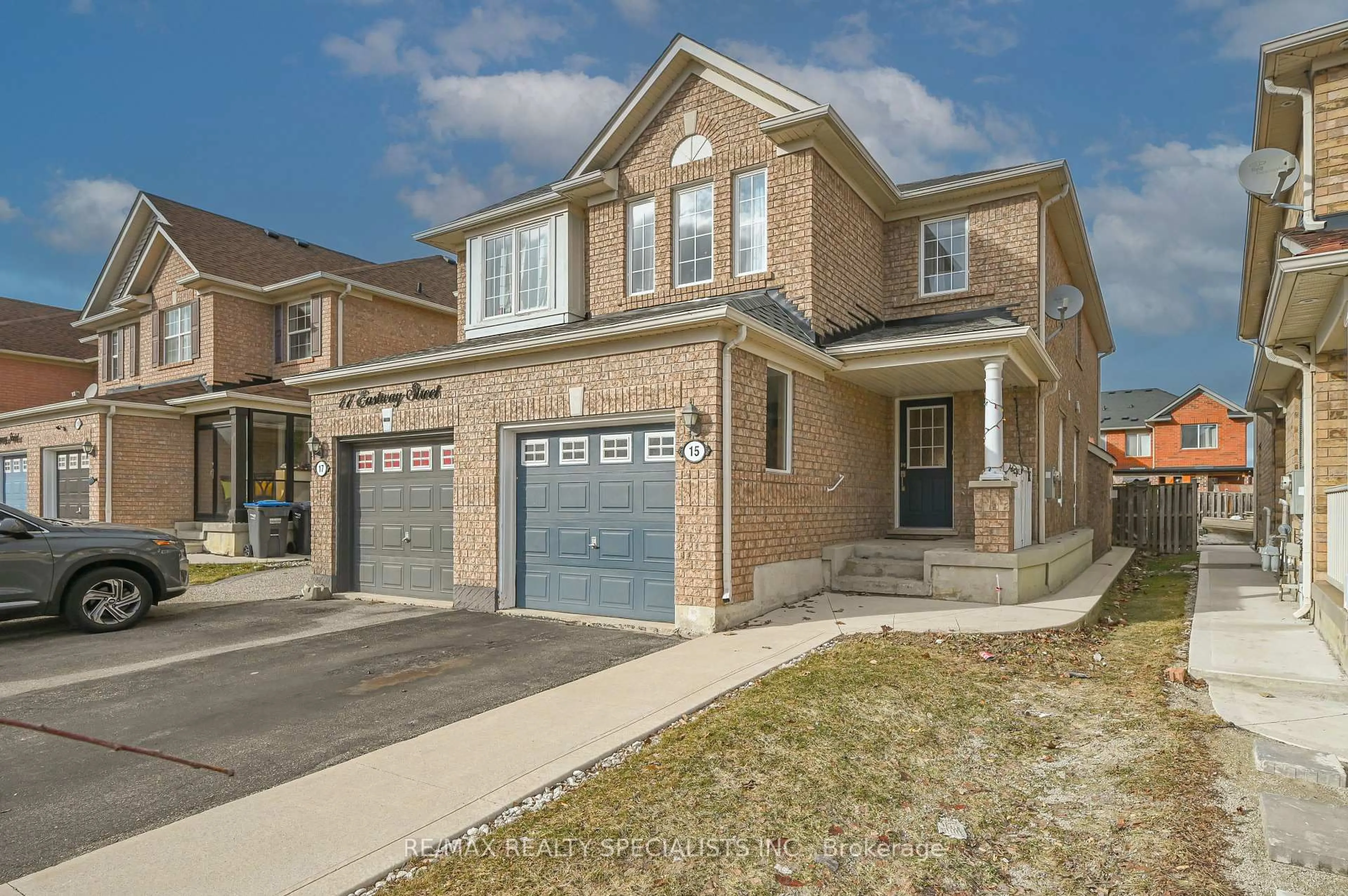 Home with brick exterior material, street for 15 Eastway St, Brampton Ontario L6S 6L8