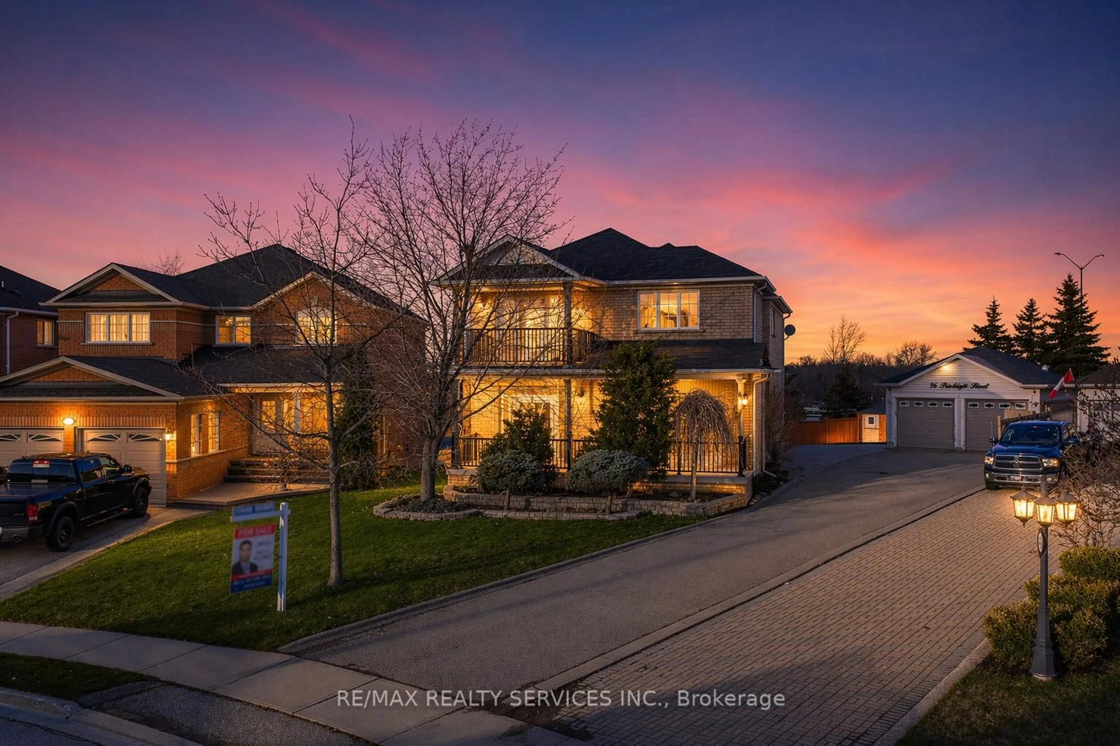 Home with brick exterior material, street for 96 Porchlight Rd, Brampton Ontario L6X 4R9