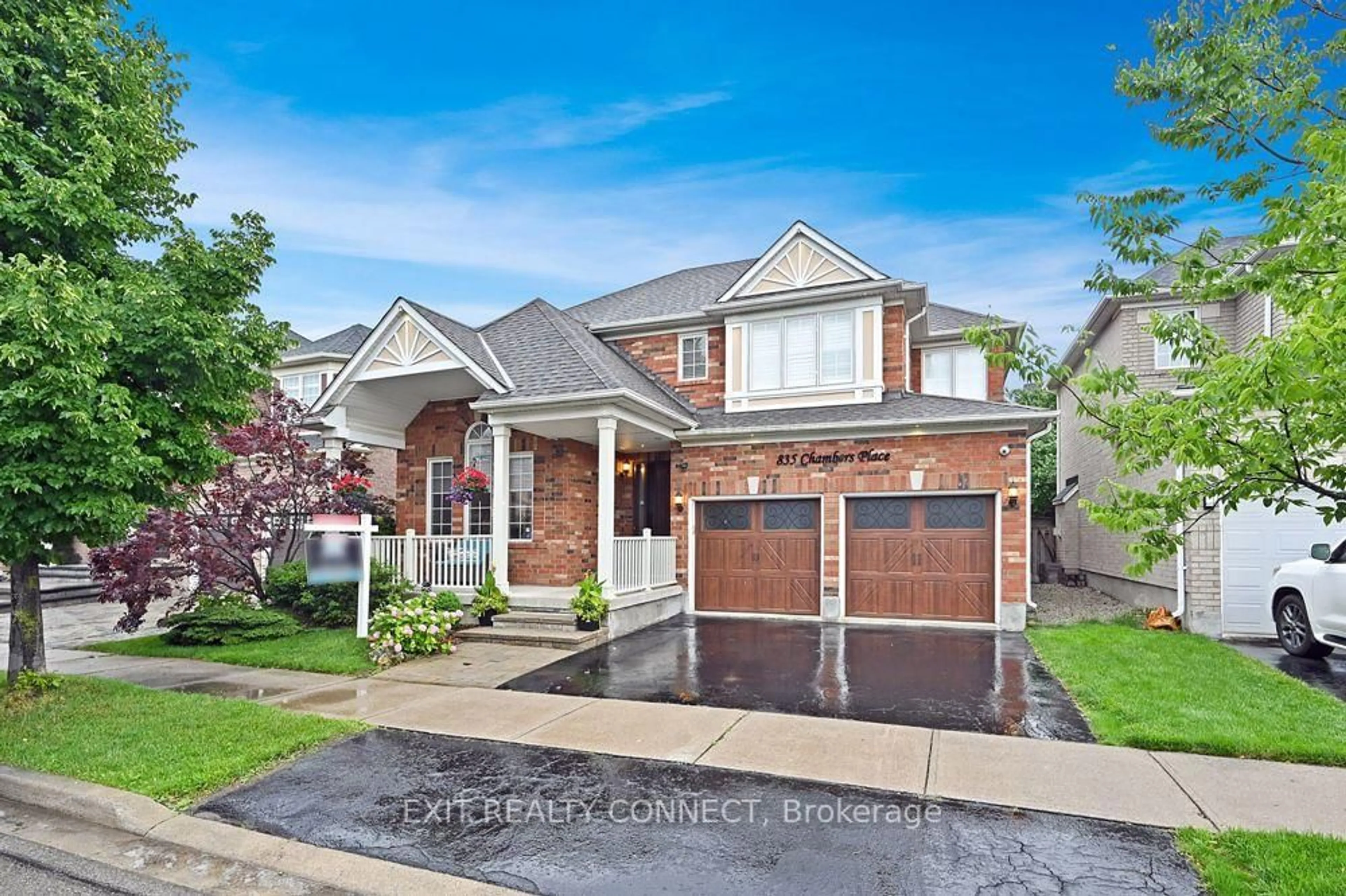 Home with brick exterior material, street for 835 Chambers Pl, Milton Ontario L9T 6A5