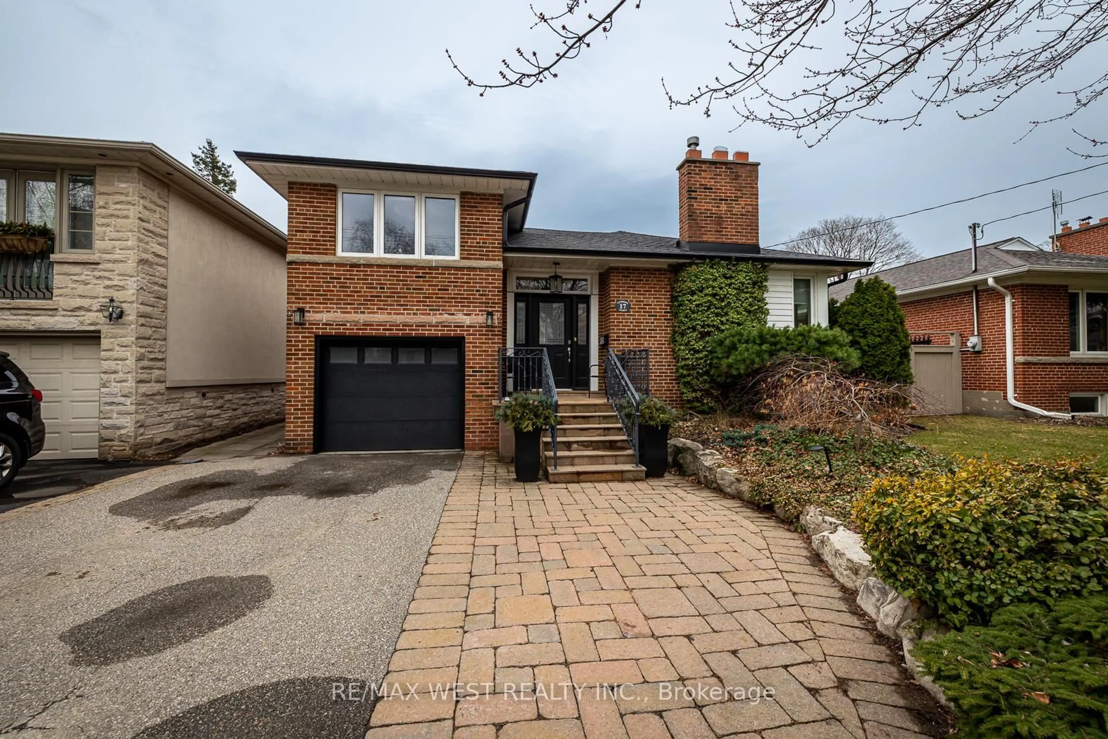 Home with brick exterior material, street for 17 Saybrook Ave, Toronto Ontario M8Z 2V3