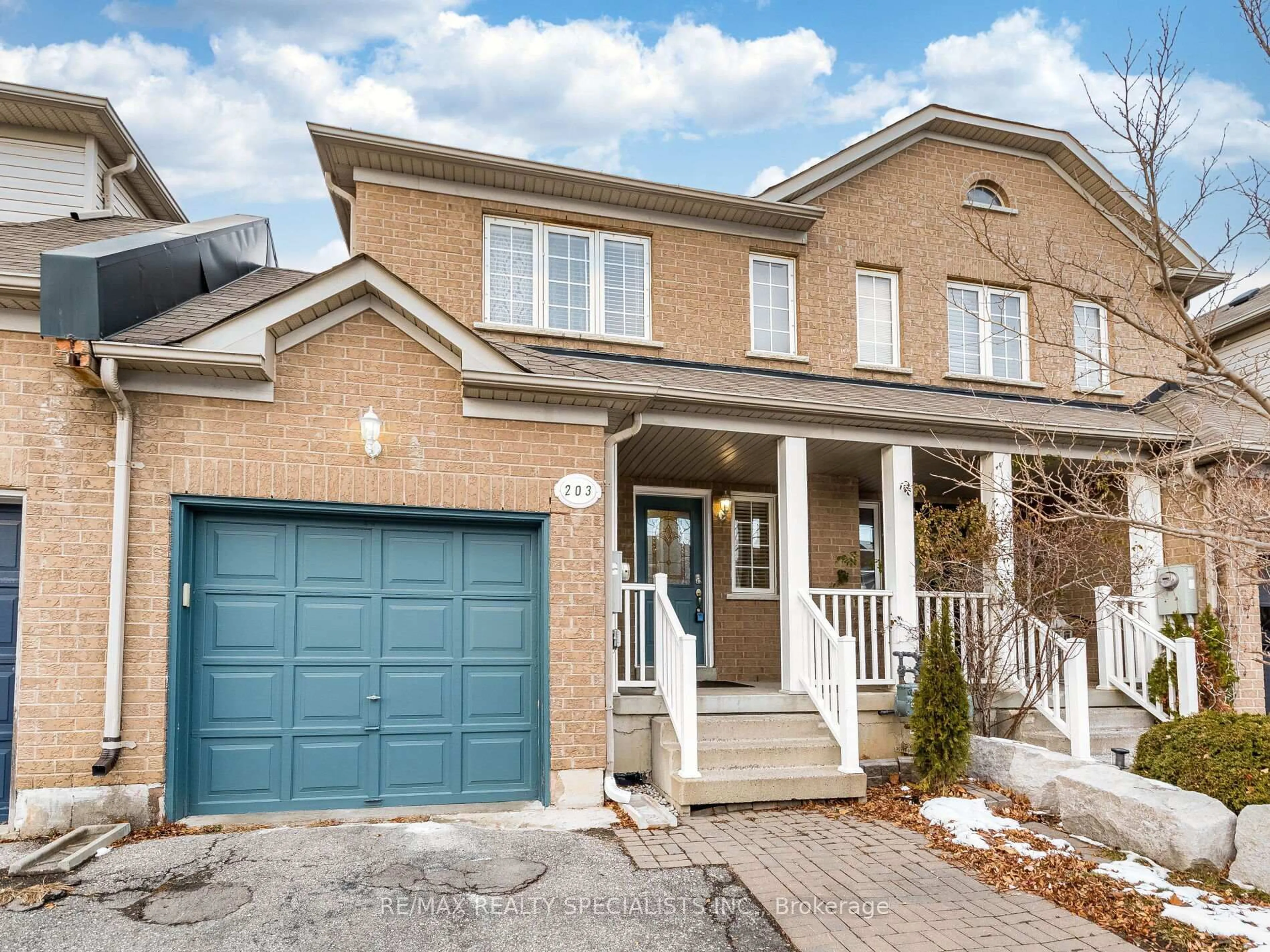 Home with brick exterior material, street for 203 Sherwood Rd, Milton Ontario L9T 7C1