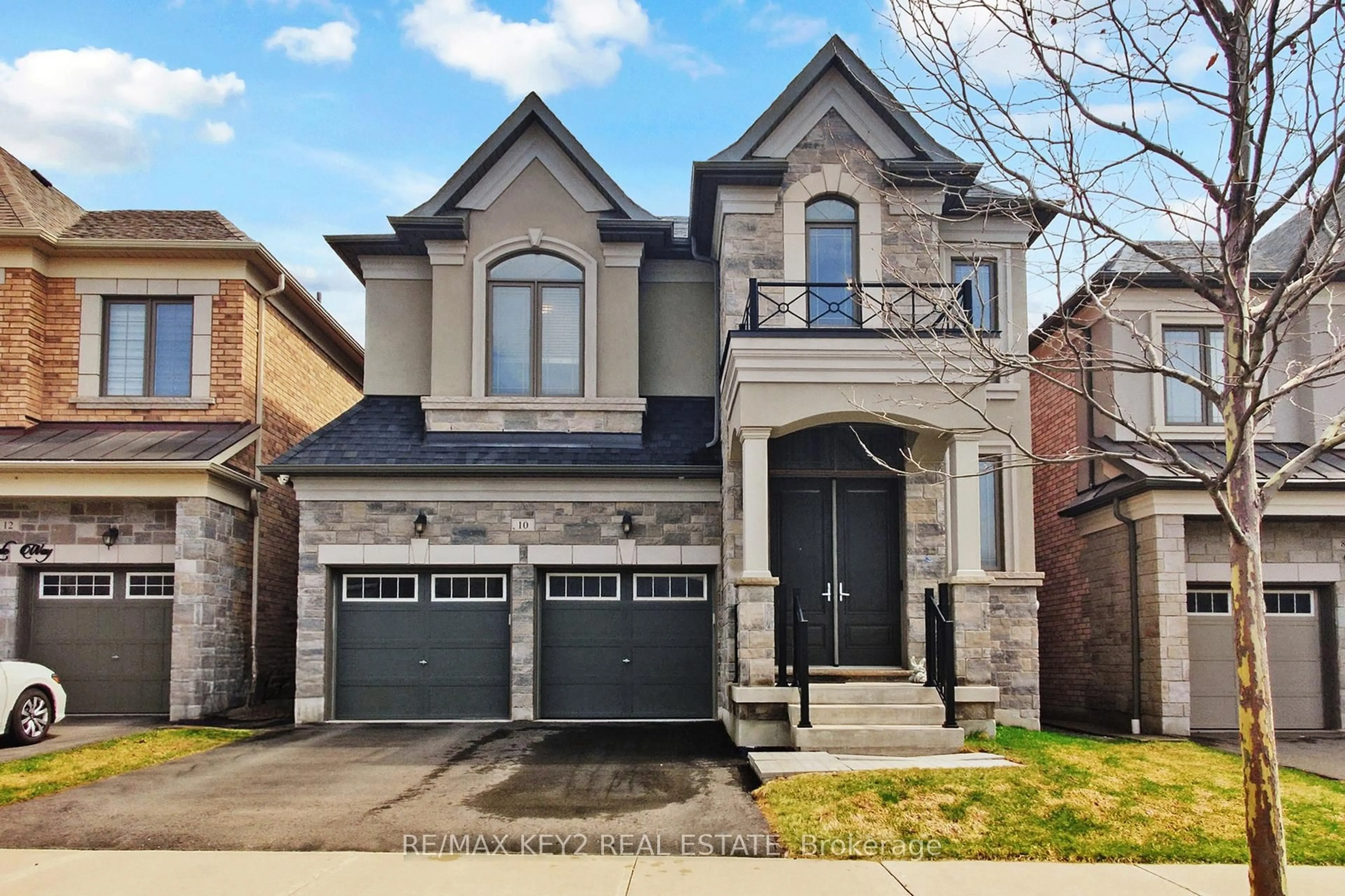 Home with brick exterior material, street for 10 Lyle Way, Brampton Ontario L6X 5P8