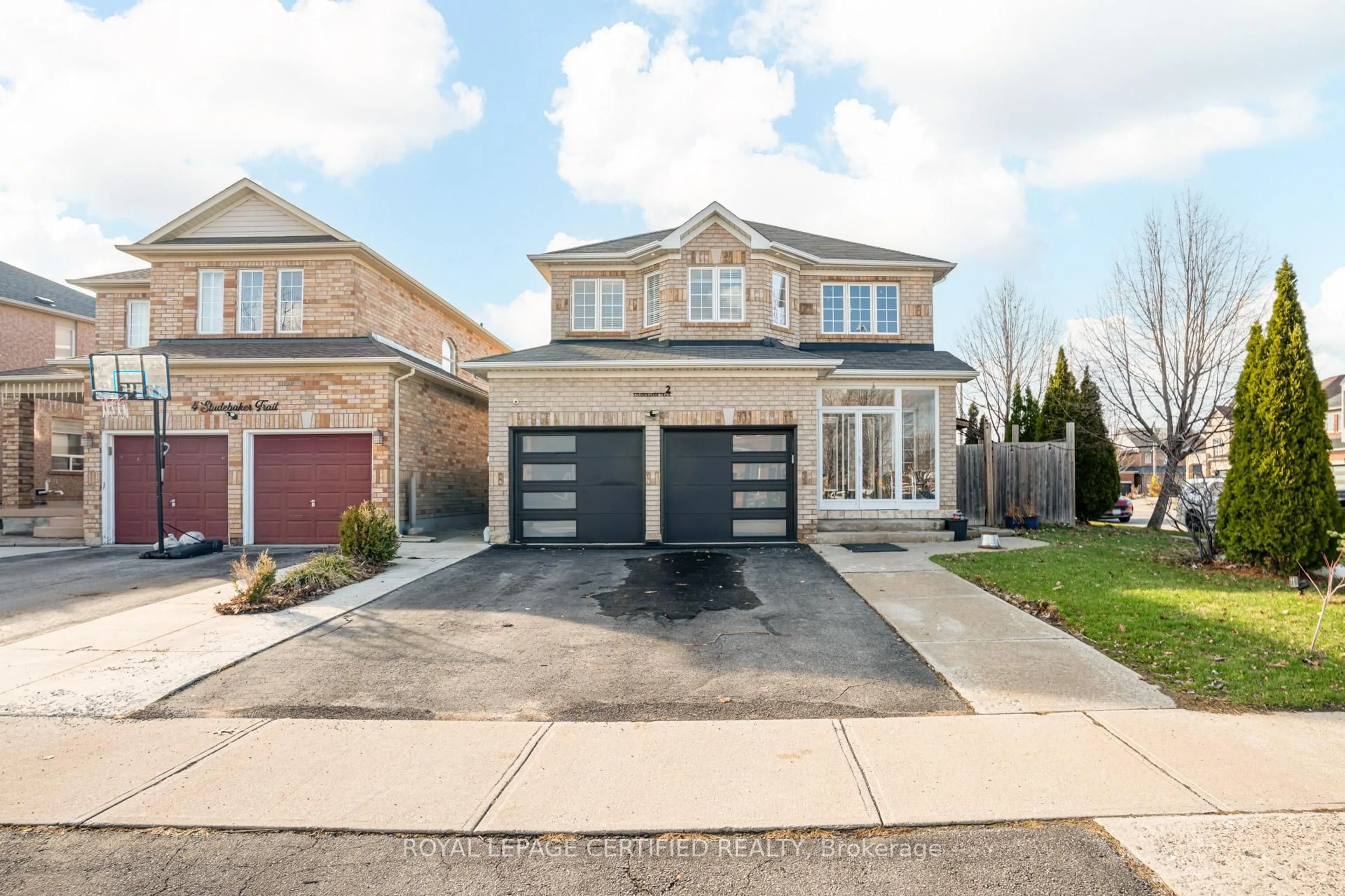 Home with brick exterior material, street for 2 Studebaker Tr, Brampton Ontario L7A 3A9
