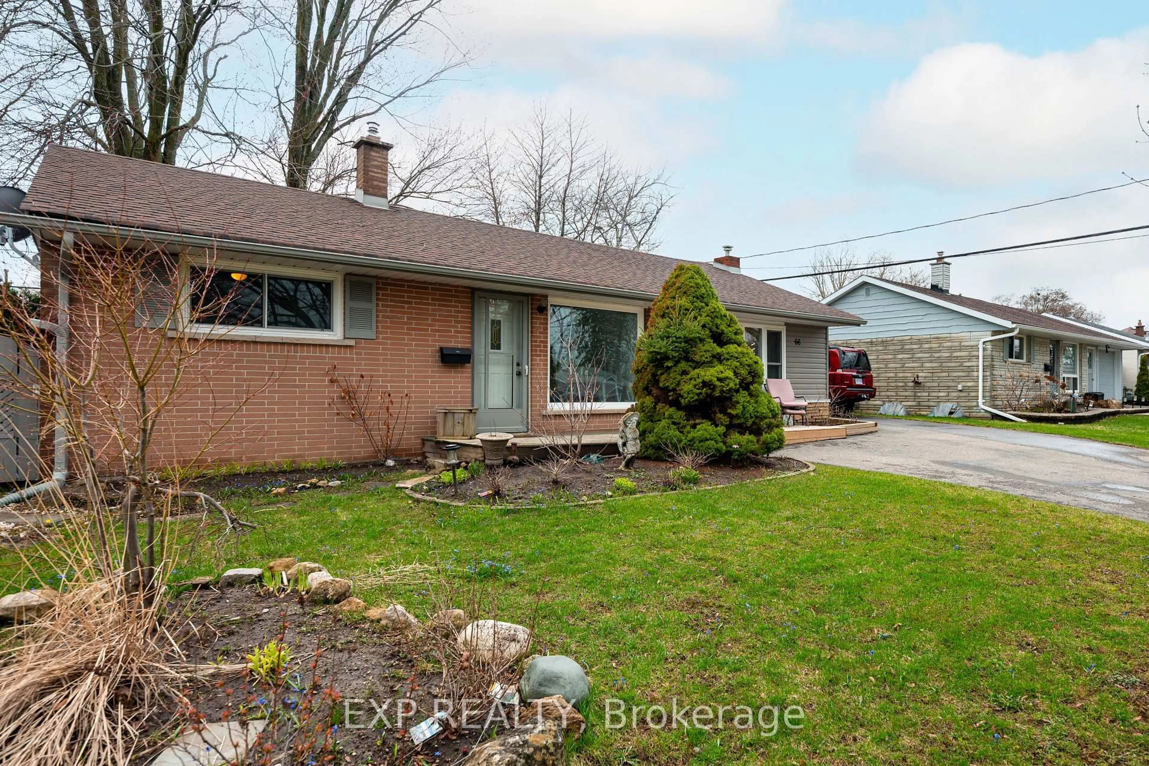 Home with brick exterior material, street for 66 Bythia St, Orangeville Ontario L9W 2S5