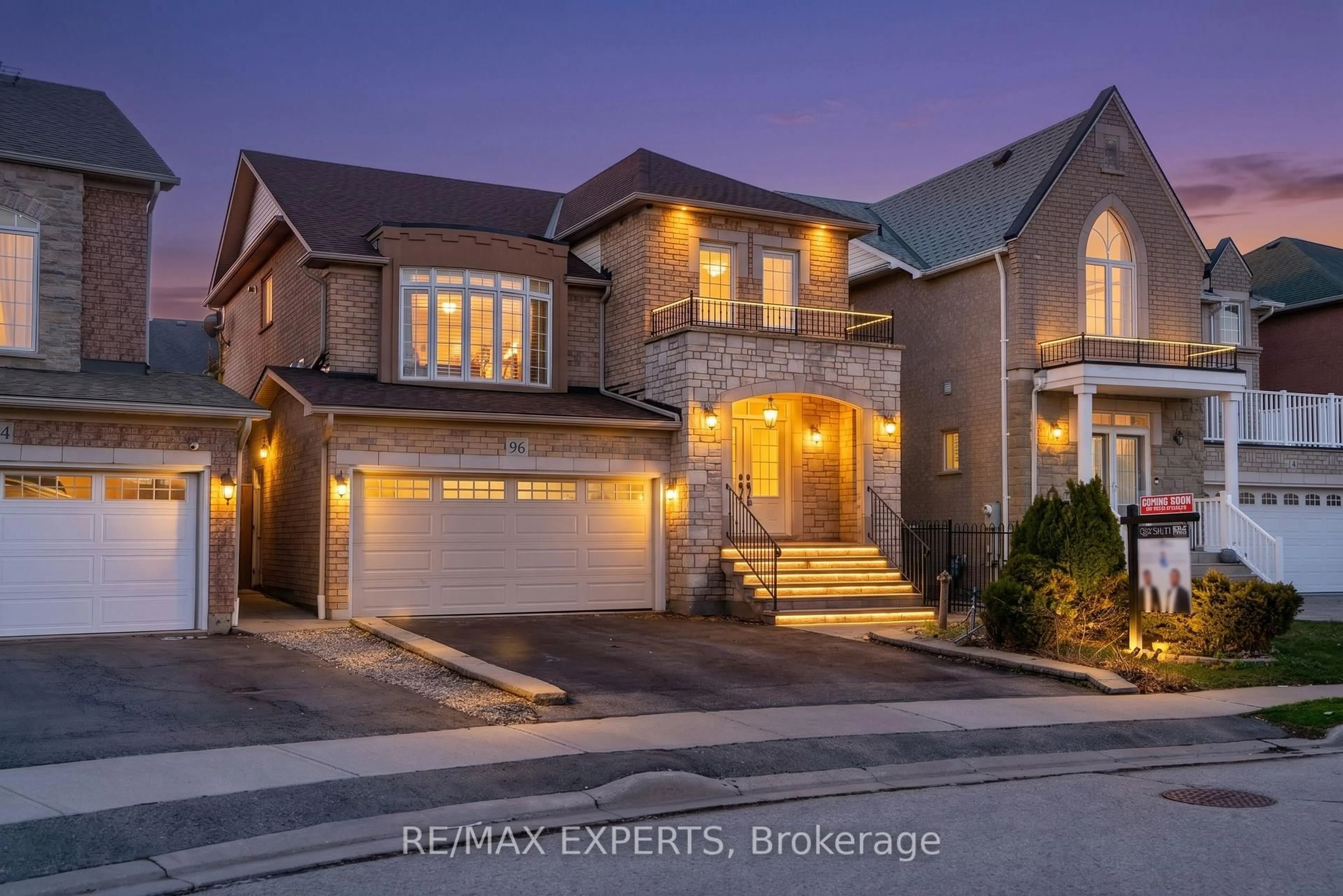 Home with brick exterior material, street for 96 Sedgewick Circ, Brampton Ontario L7A 2P6