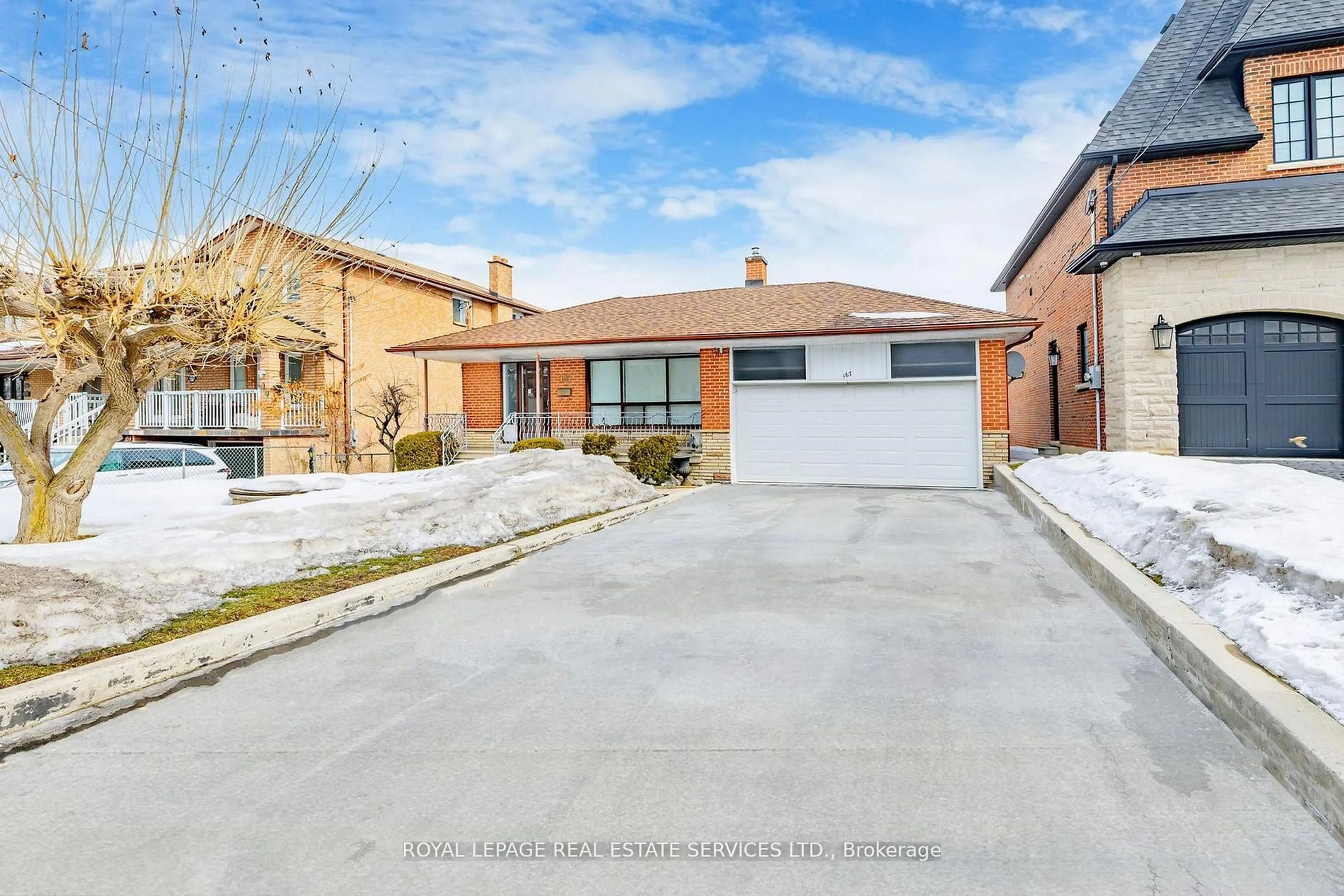 Home with brick exterior material, street for 167 Cornelius Pkwy, Toronto Ontario M6L 2K8