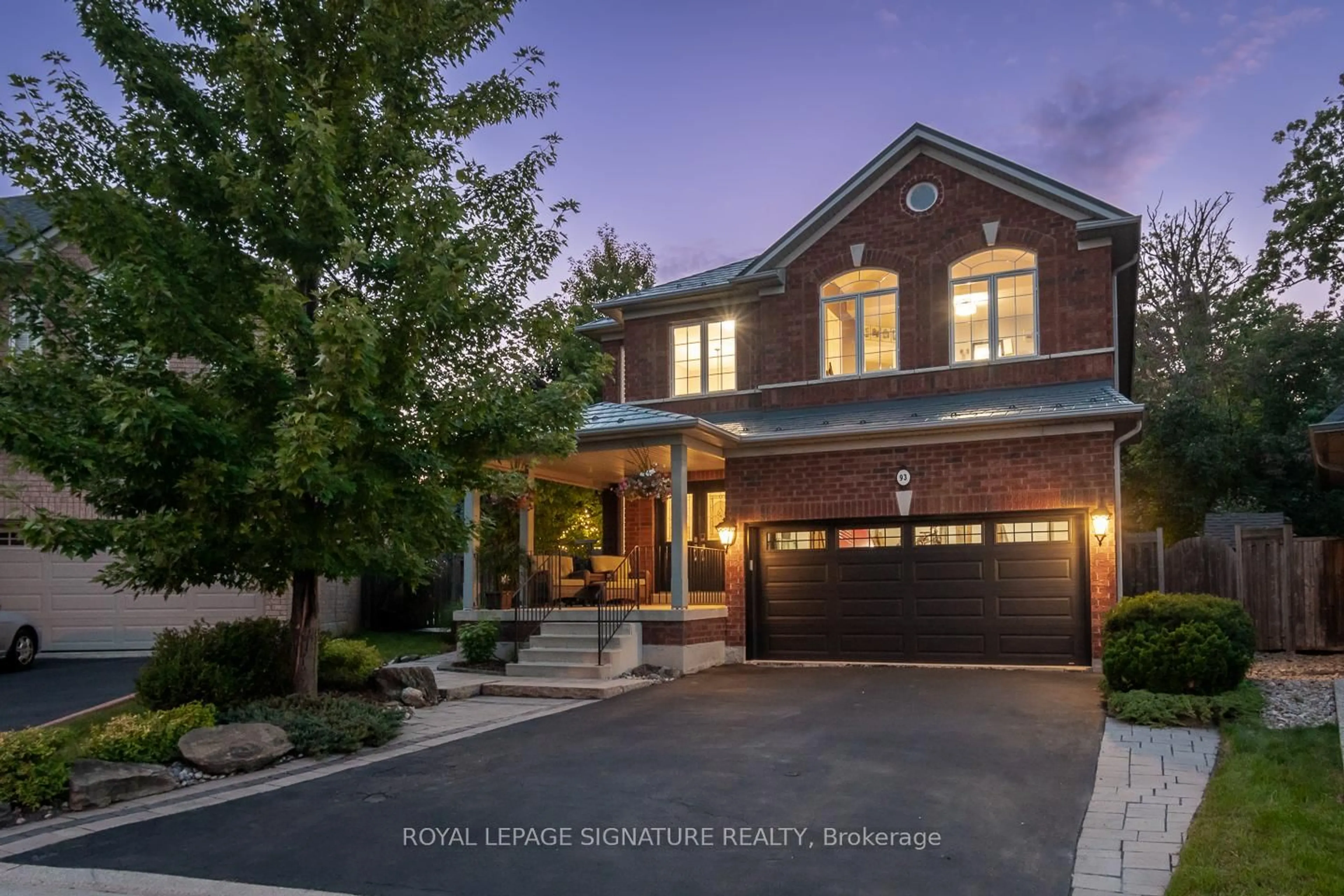 Home with brick exterior material, street for 93 Dewar Crt, Milton Ontario L9T 5N8