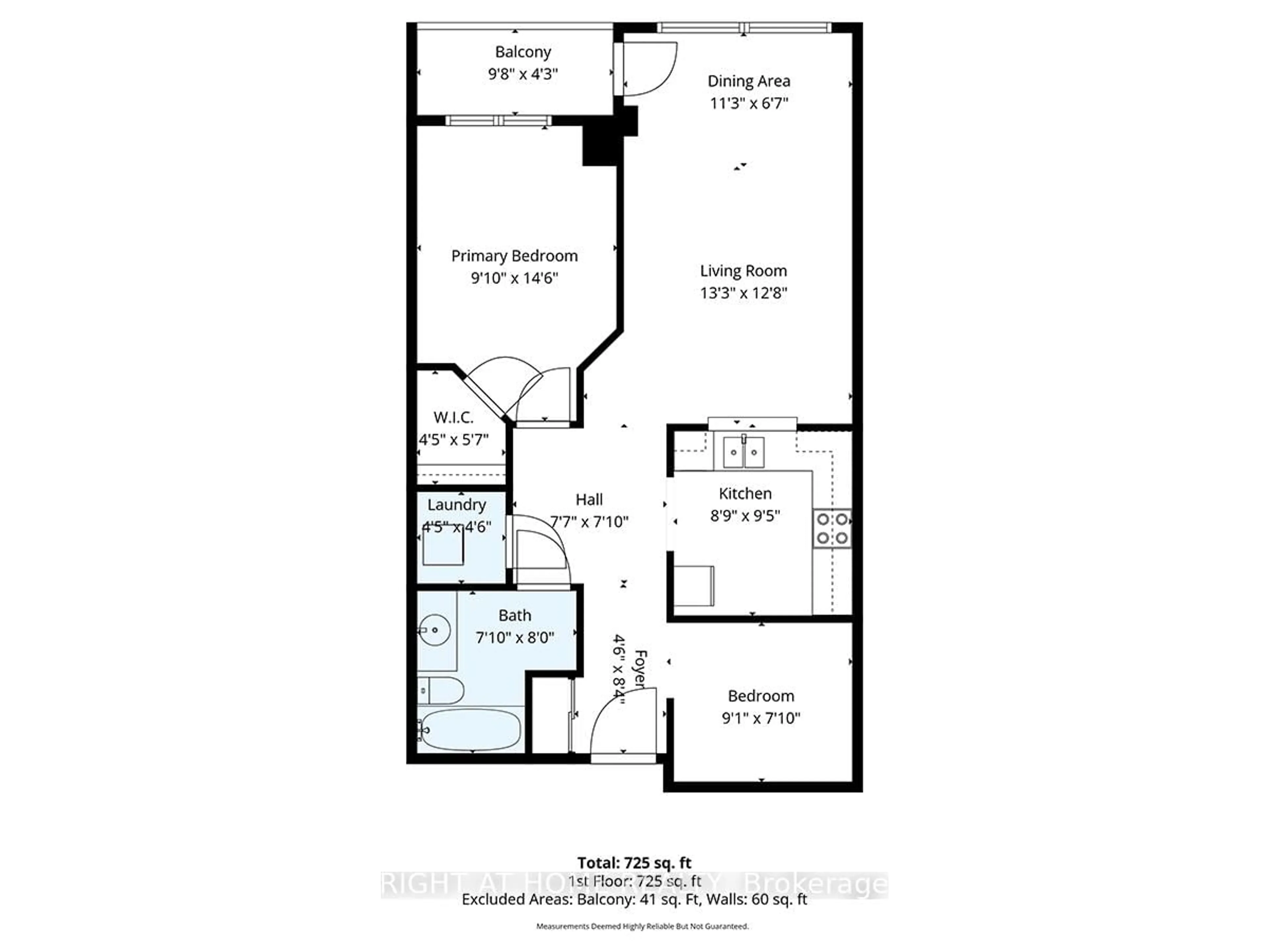 Floor plan for 100 Burloak Dr #2214, Burlington Ontario L7L 6P6