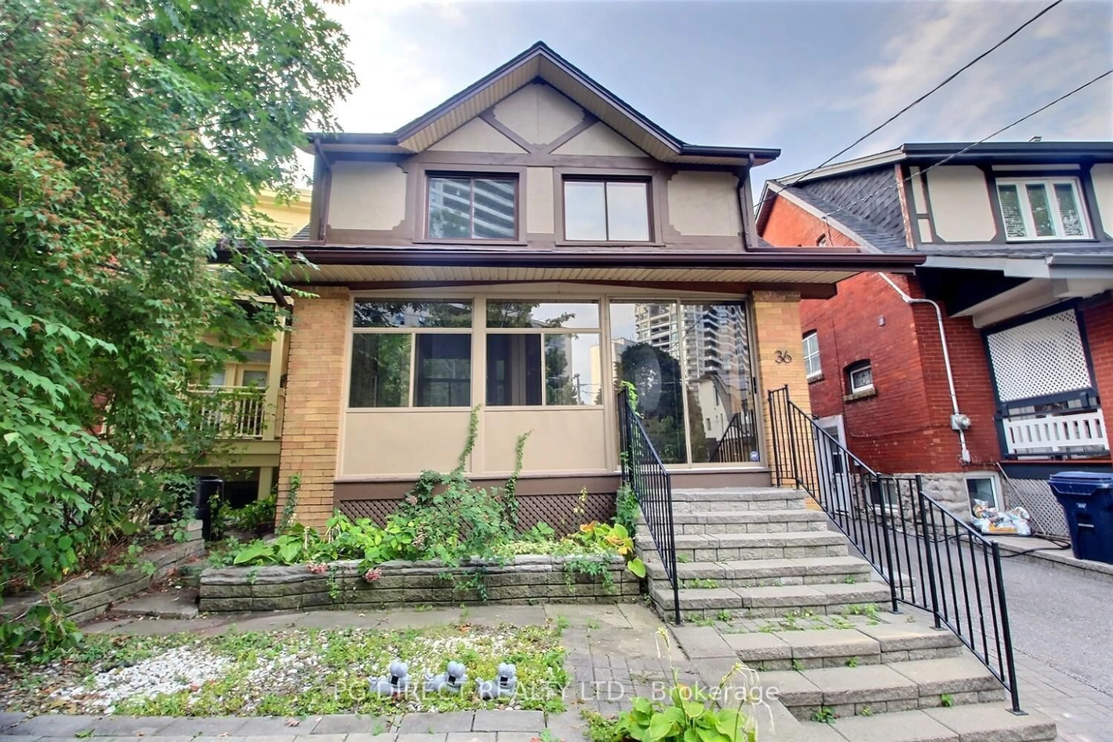 Home with brick exterior material, street for 36 Gothic Ave, Toronto Ontario M6P 2V9