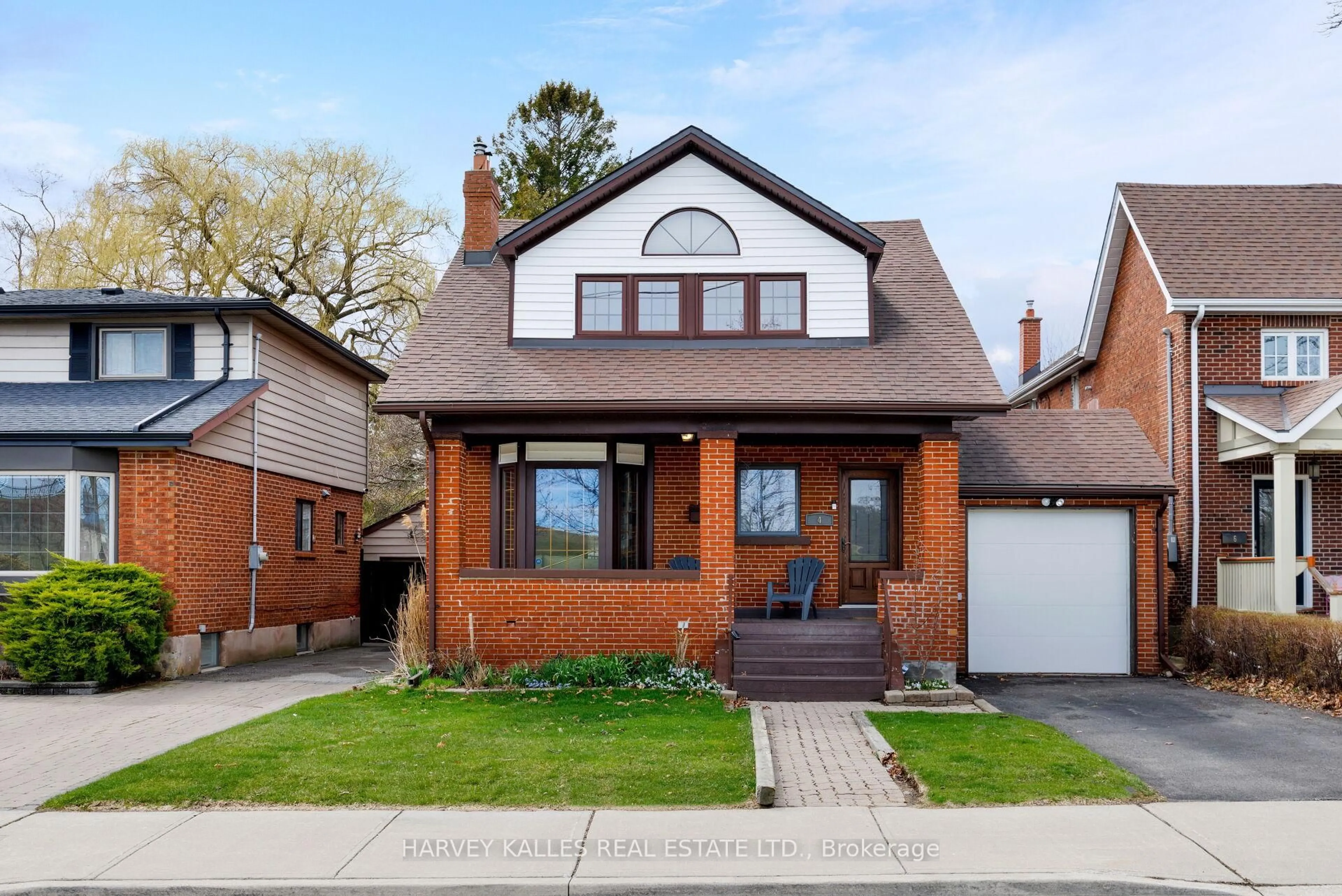 Home with brick exterior material, street for 4 Twenty Third St, Toronto Ontario M8V 3M7