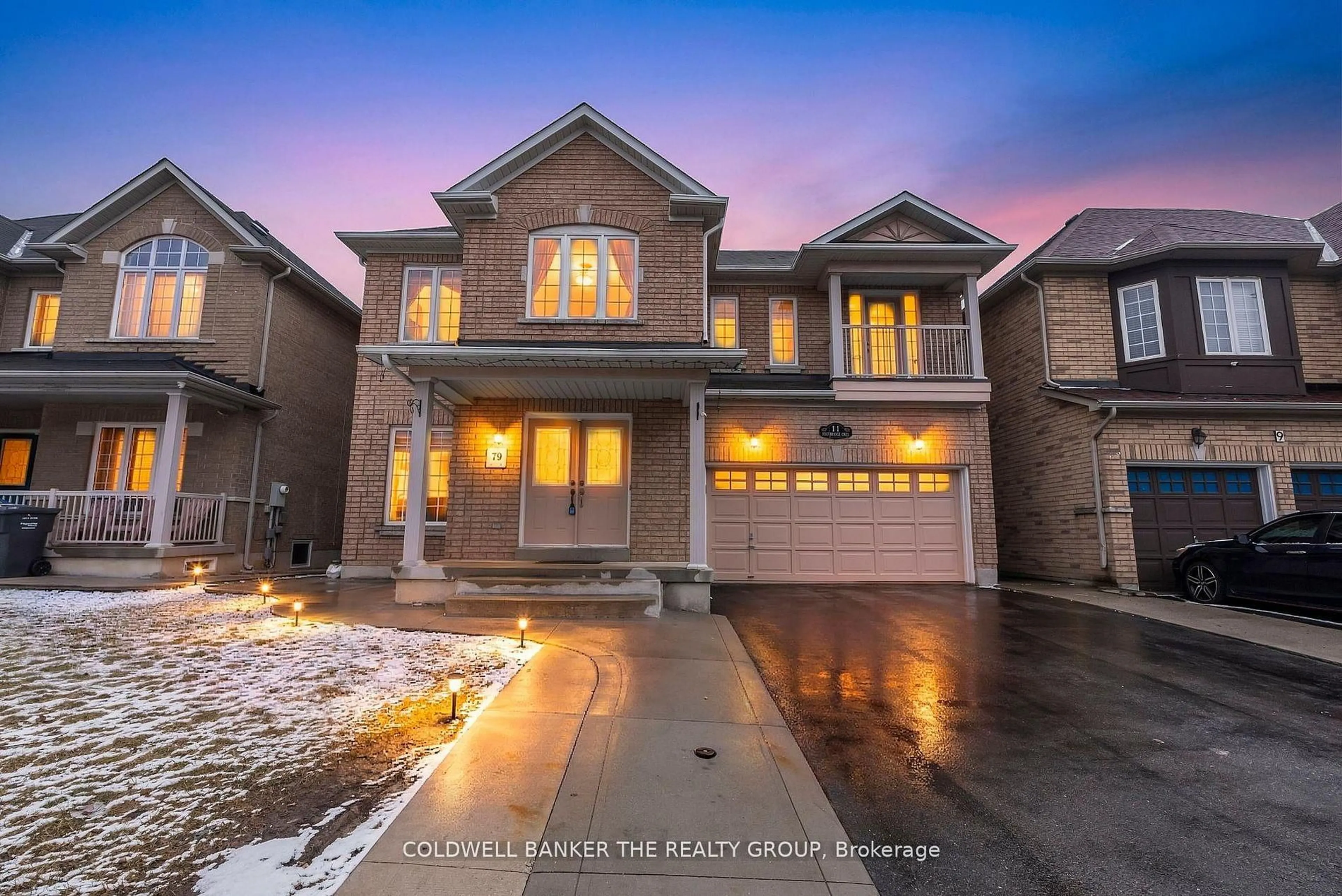Home with brick exterior material, street for 11 Footbridge Cres, Brampton Ontario L6R 0K5