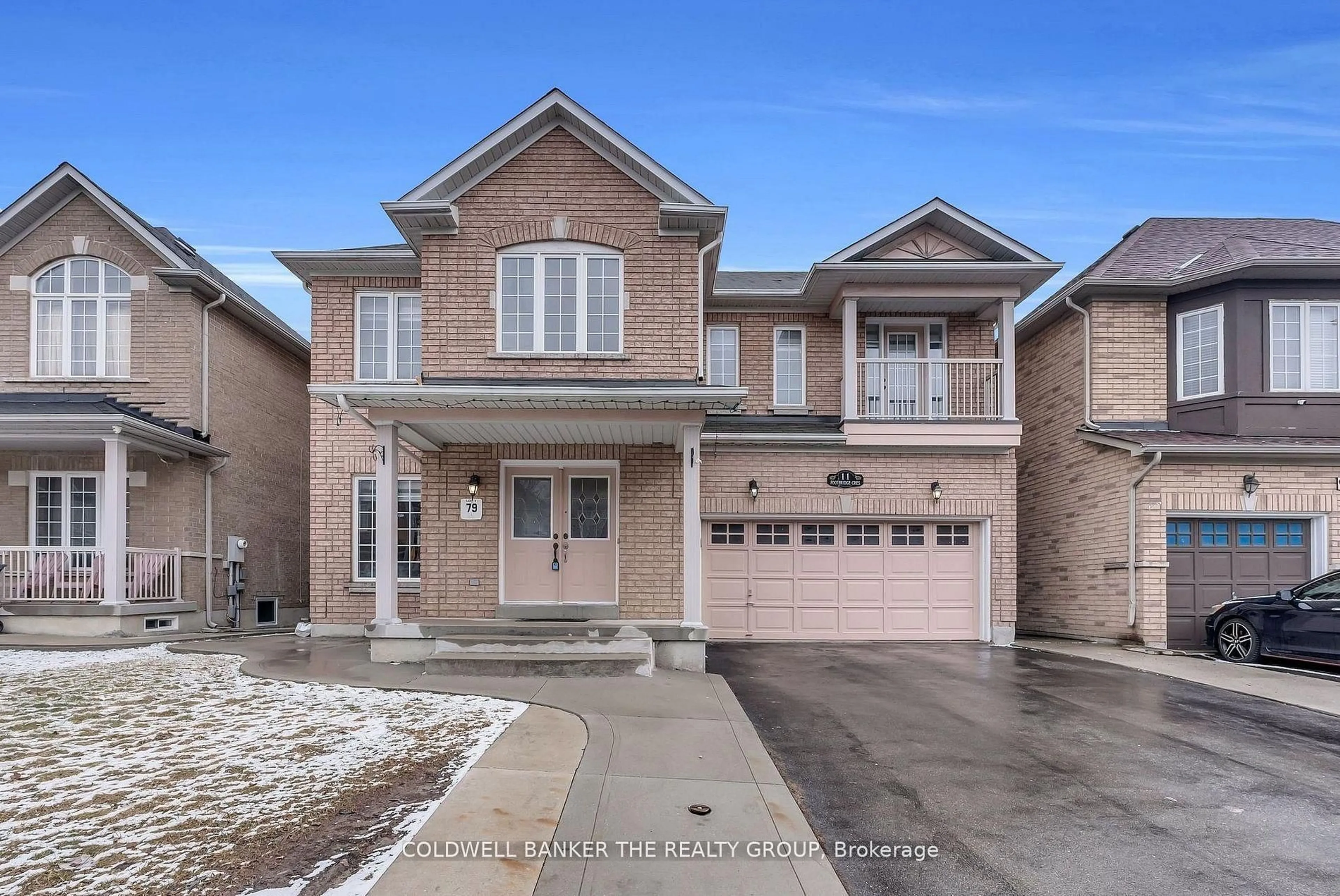Home with brick exterior material, street for 11 Footbridge Cres, Brampton Ontario L6R 0K5