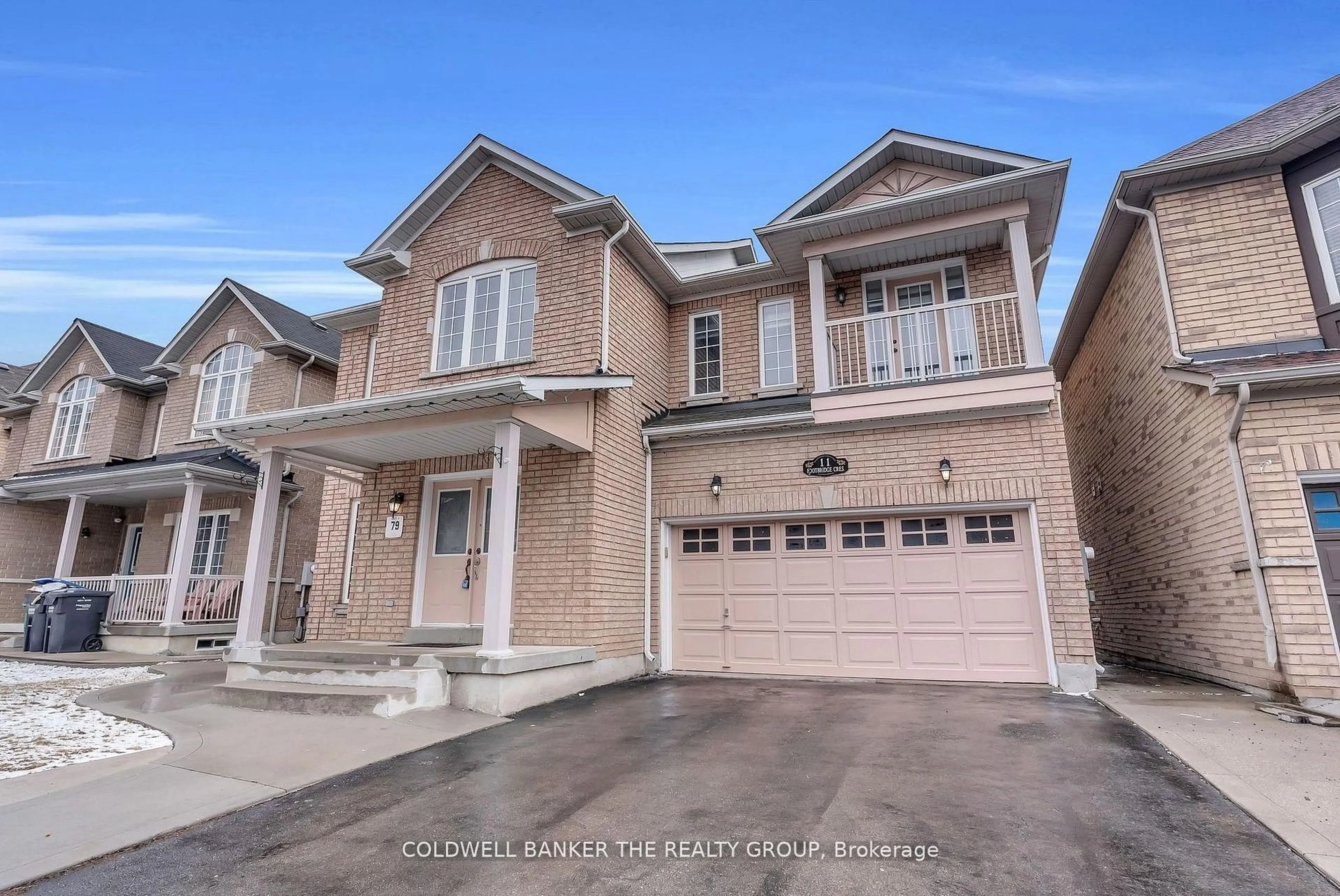 Home with brick exterior material, street for 11 Footbridge Cres, Brampton Ontario L6R 0K5