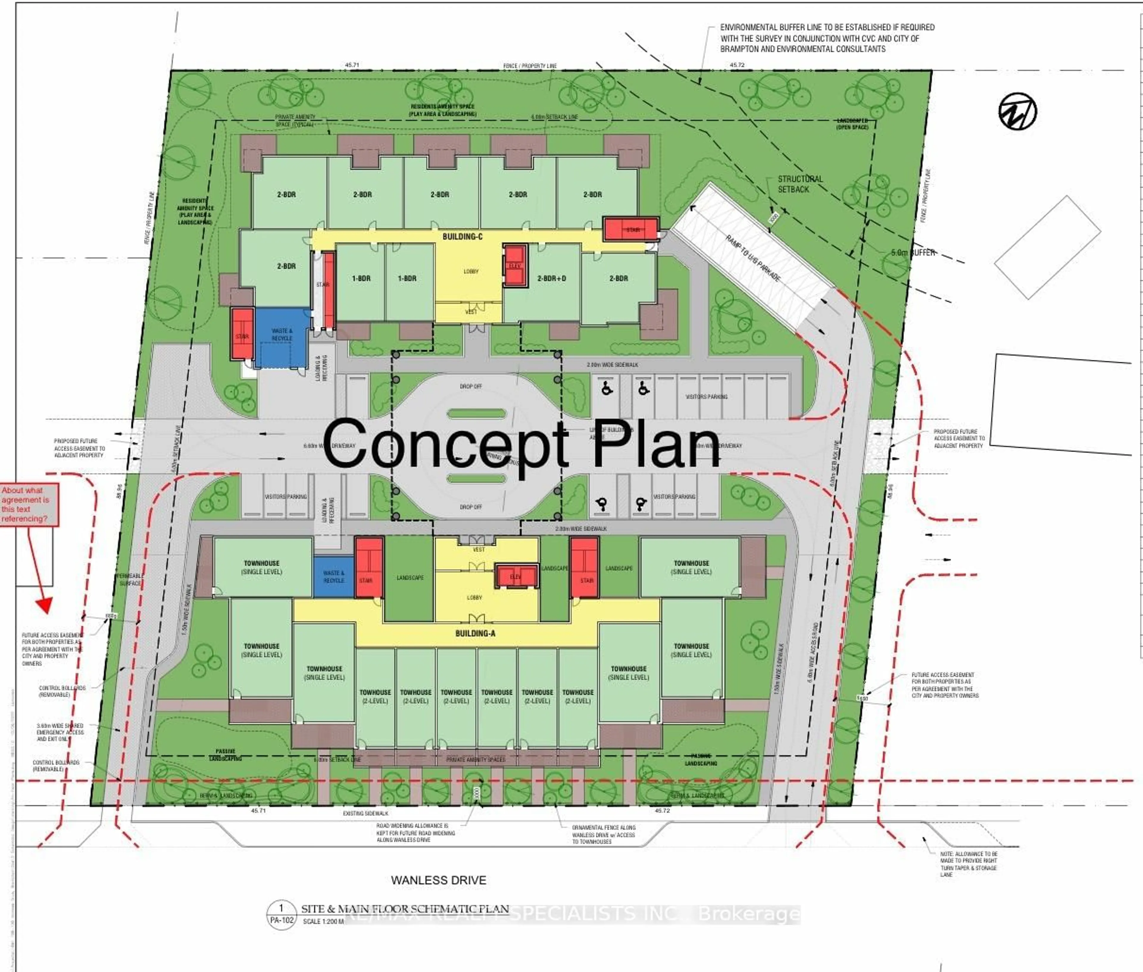 Floor plan for 728 Wanless Dr, Brampton Ontario L7A 0A9